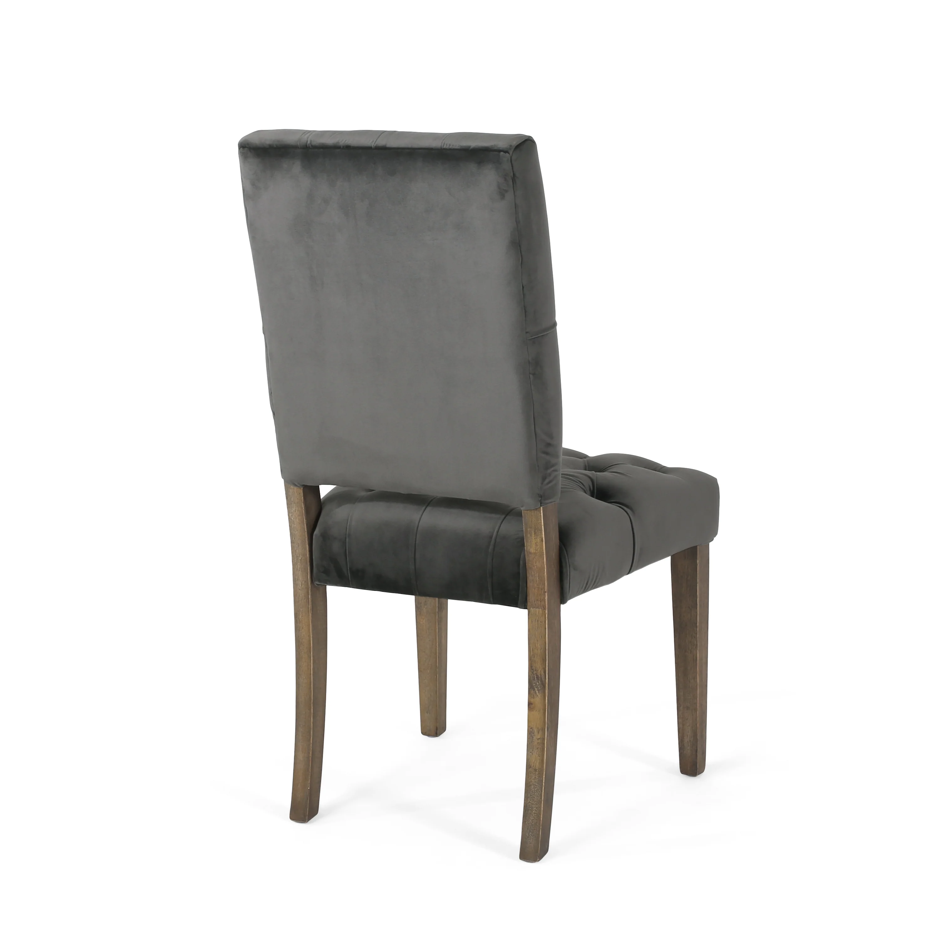 Myrtle Contemporary Velvet Tufted Dining Chairs (Set of 2) - furnishings