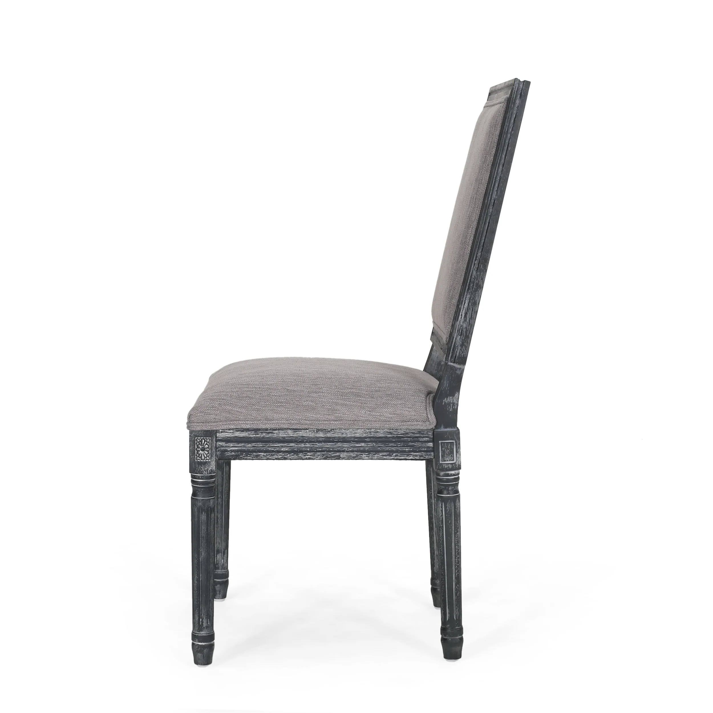Amy French Country Wood Upholstered Dining Chair (Set of 6) - furnishings