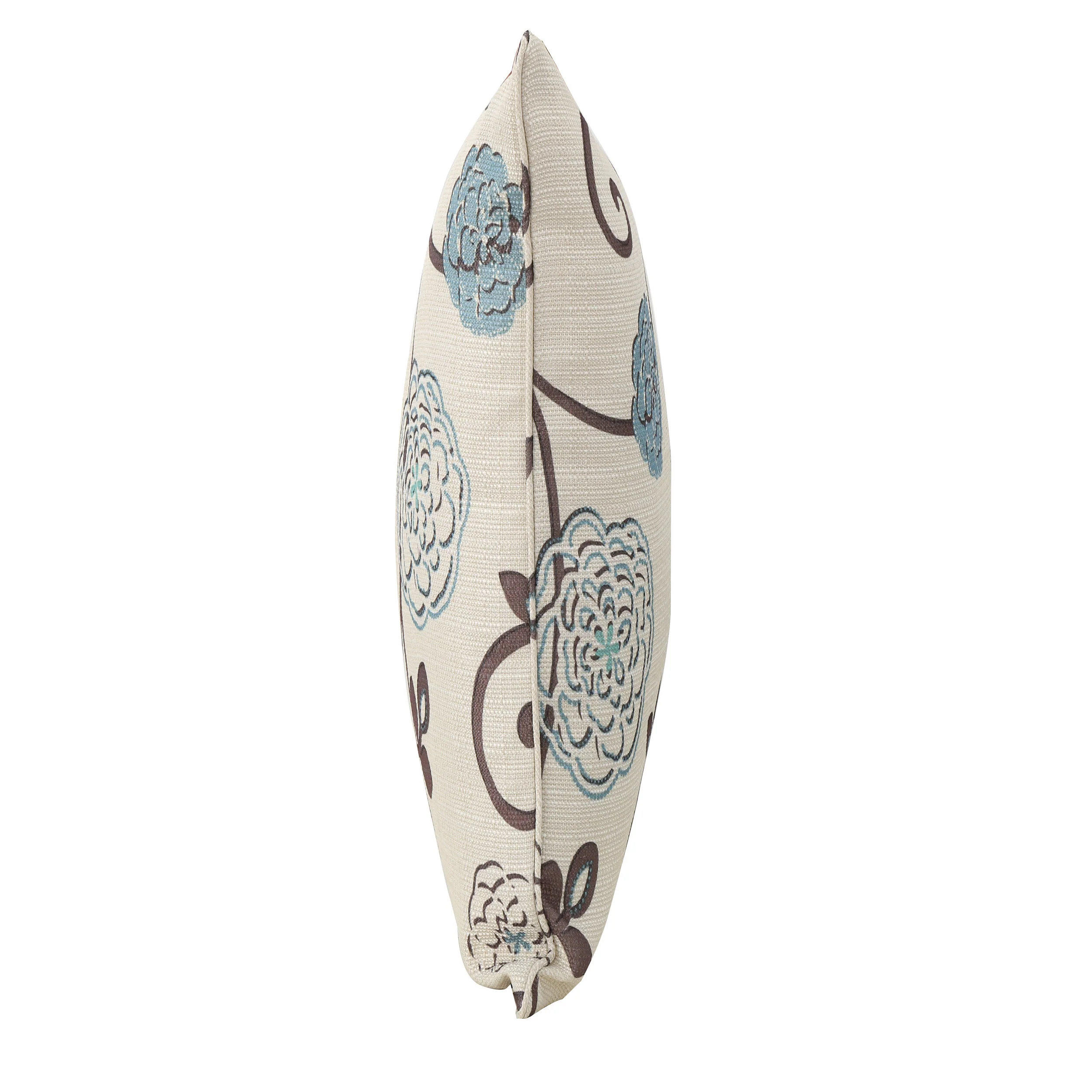 Isadora Modern Fabric Throw Pillow - furnishings