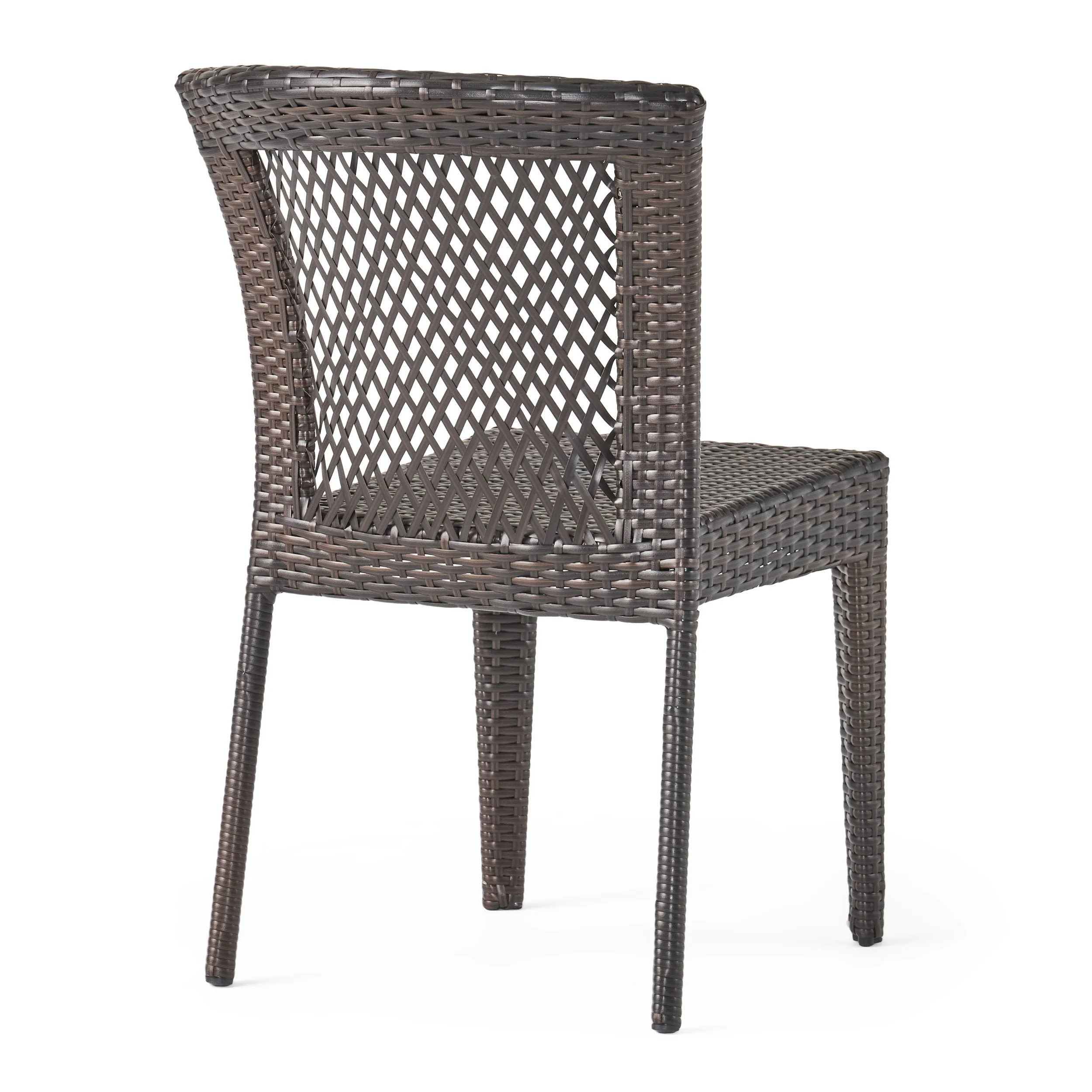 Radley Outdoor 5 Piece Multi-brown Wicker Dining Set - furnishings