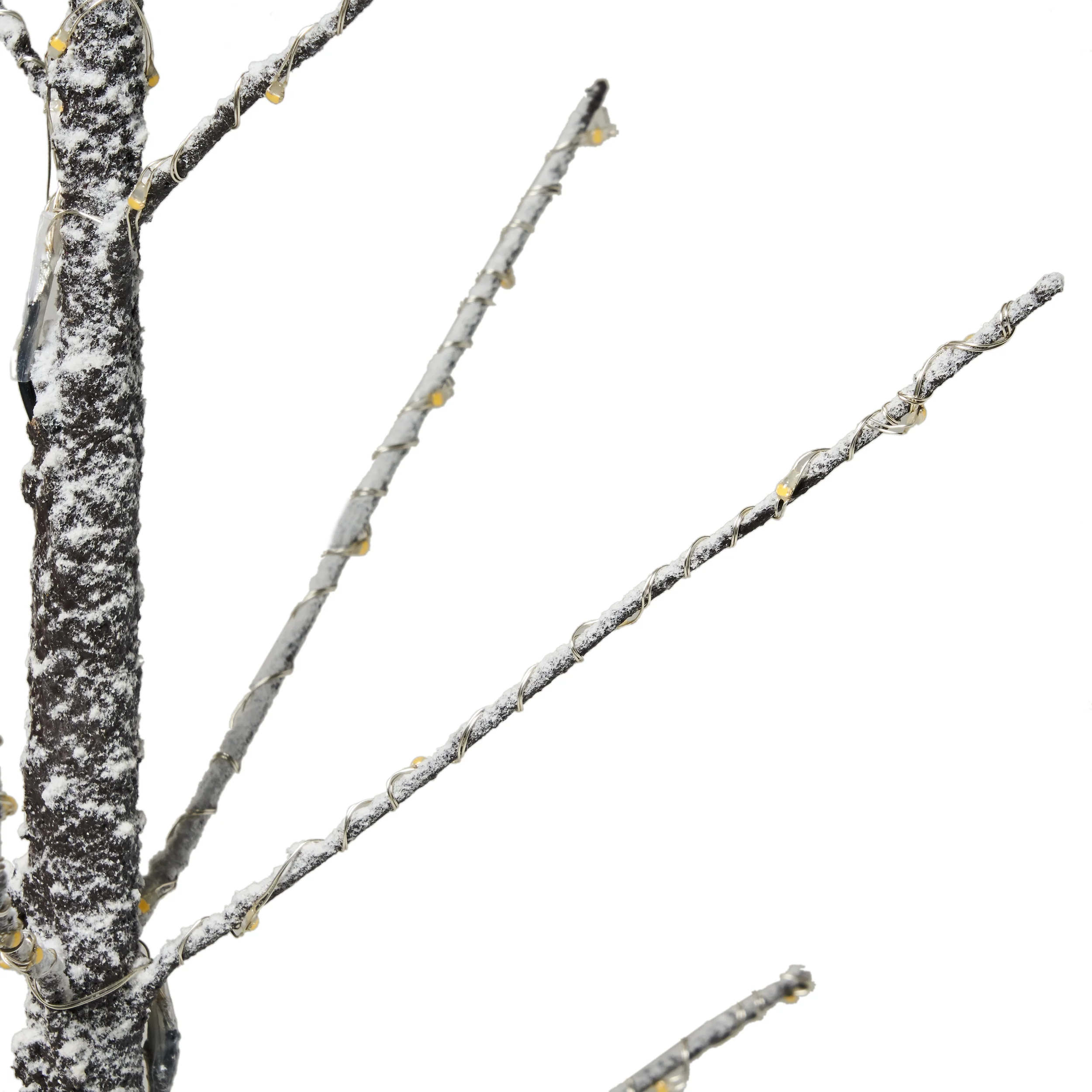 Graycelynn 4-foot Pre-Lit 228 Warm White LED Artificial Christmas Twig Tree - furnishings