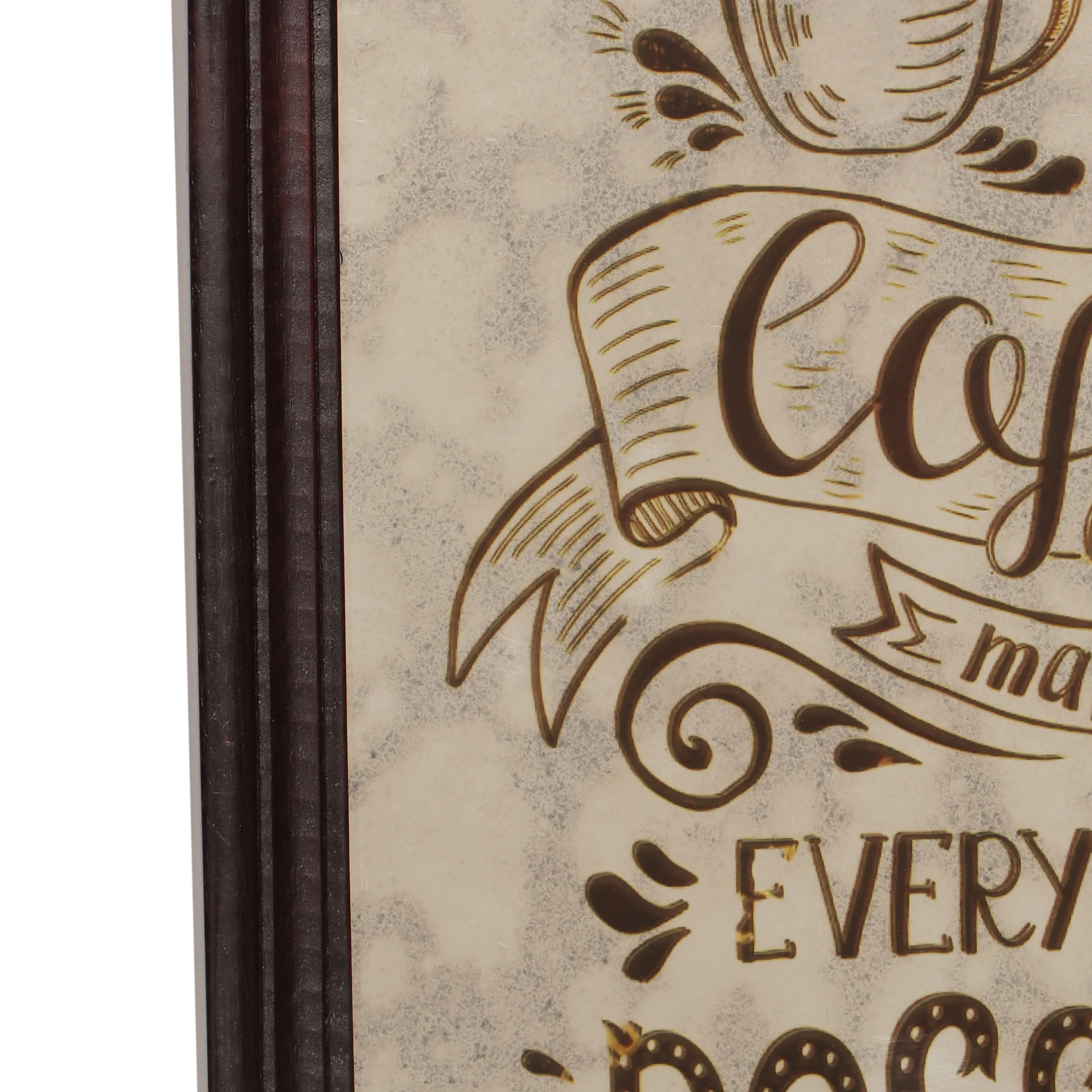 Maria Inspirational Coffee Wall Art - furnishings