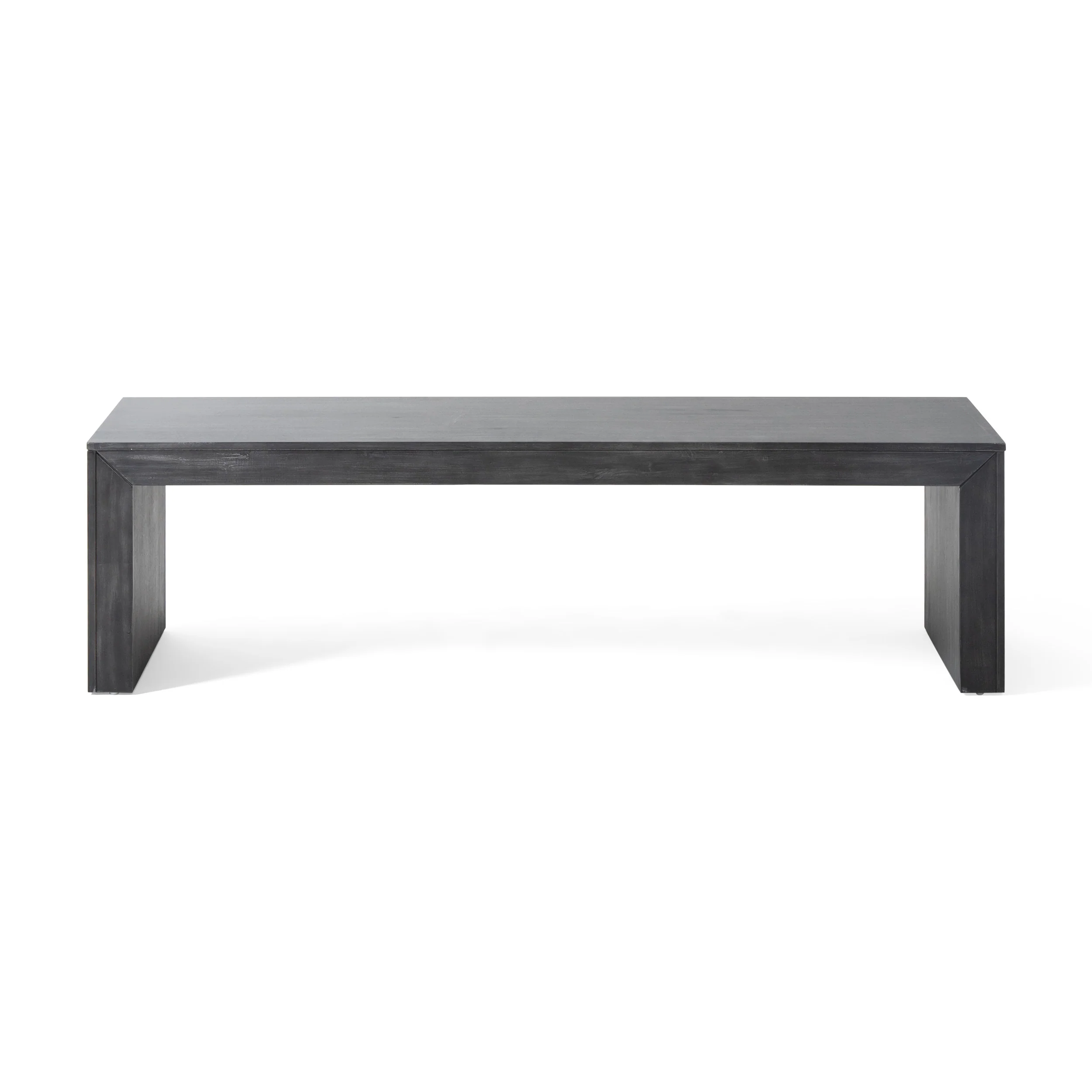 Alveton Rustic Acacia Wood Dining Bench - furnishings