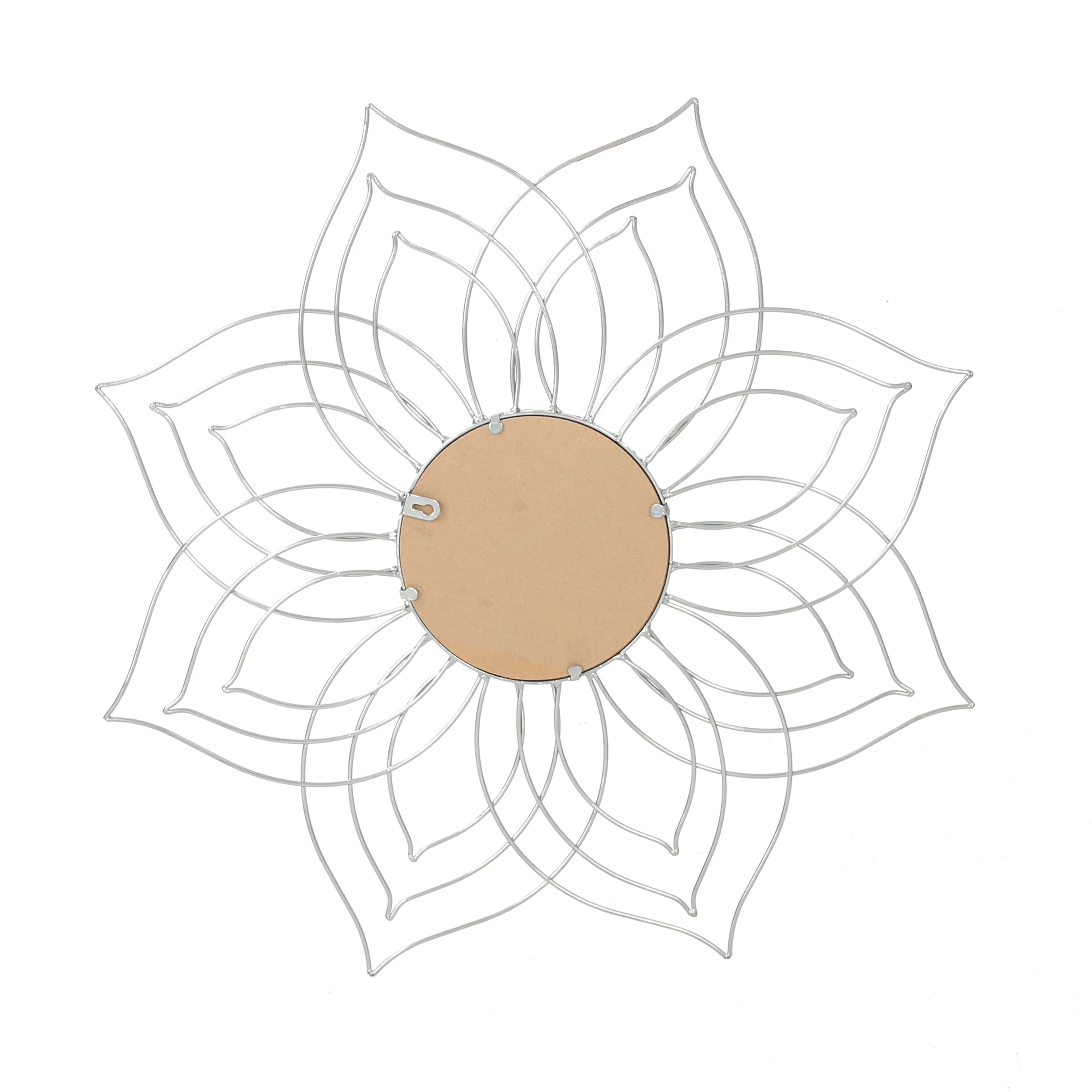 Ophelia Floral Finished Wall Mirror - furnishings