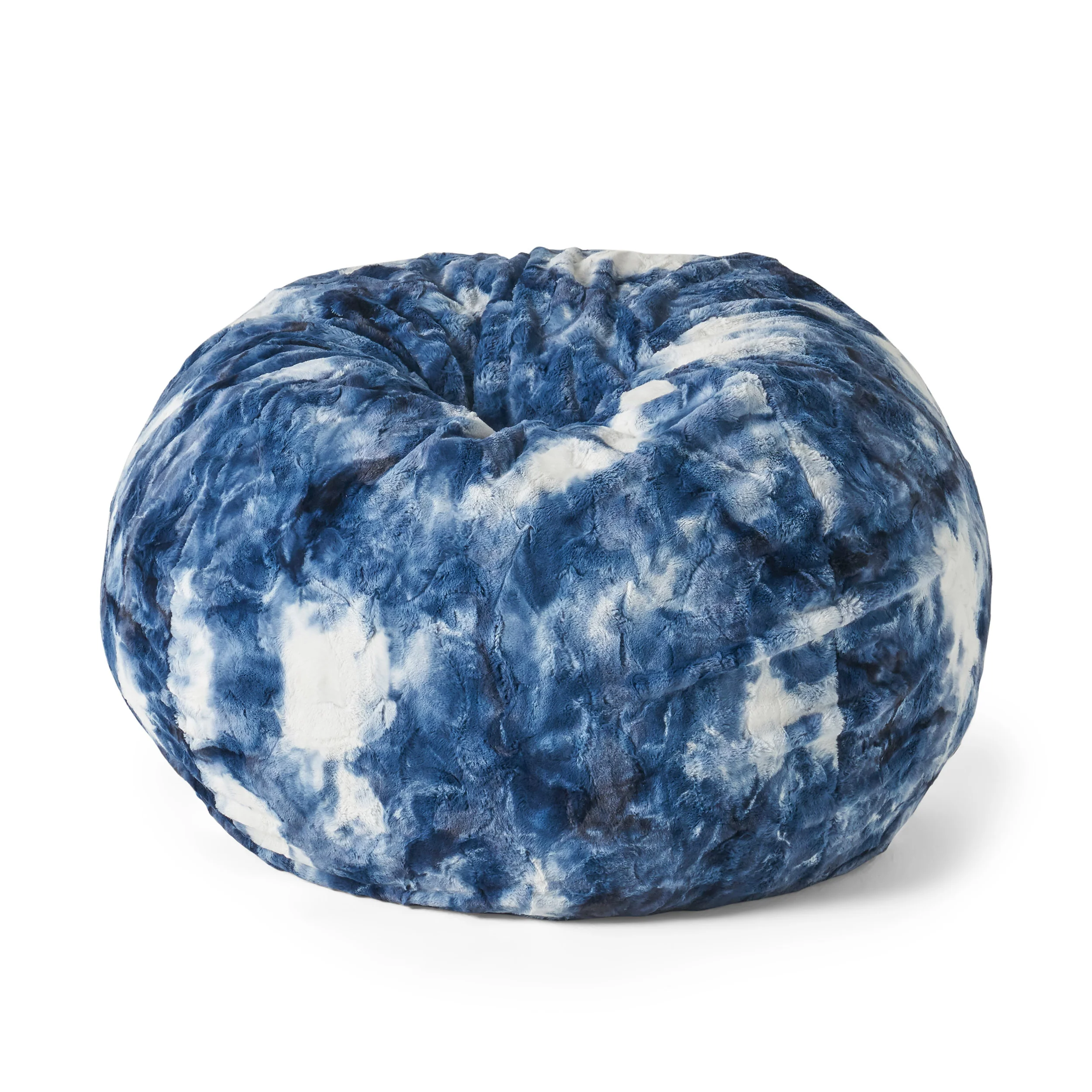 Donyae Modern 3 Foot Sorbet Tie-Dye Bean Bag - furnishings