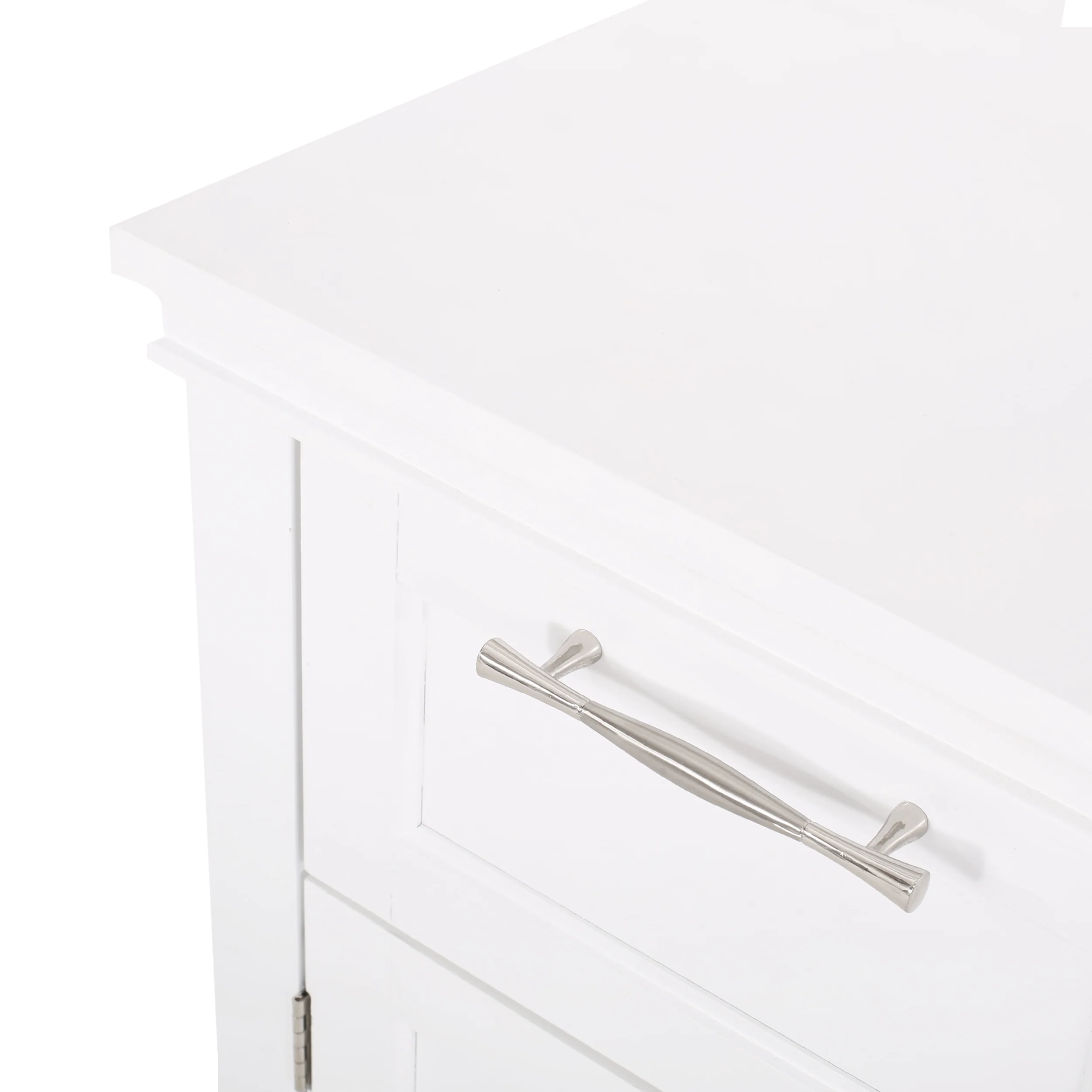 Meader Modern Bathroom Floor Storage Cabinet with Drawer - furnishings