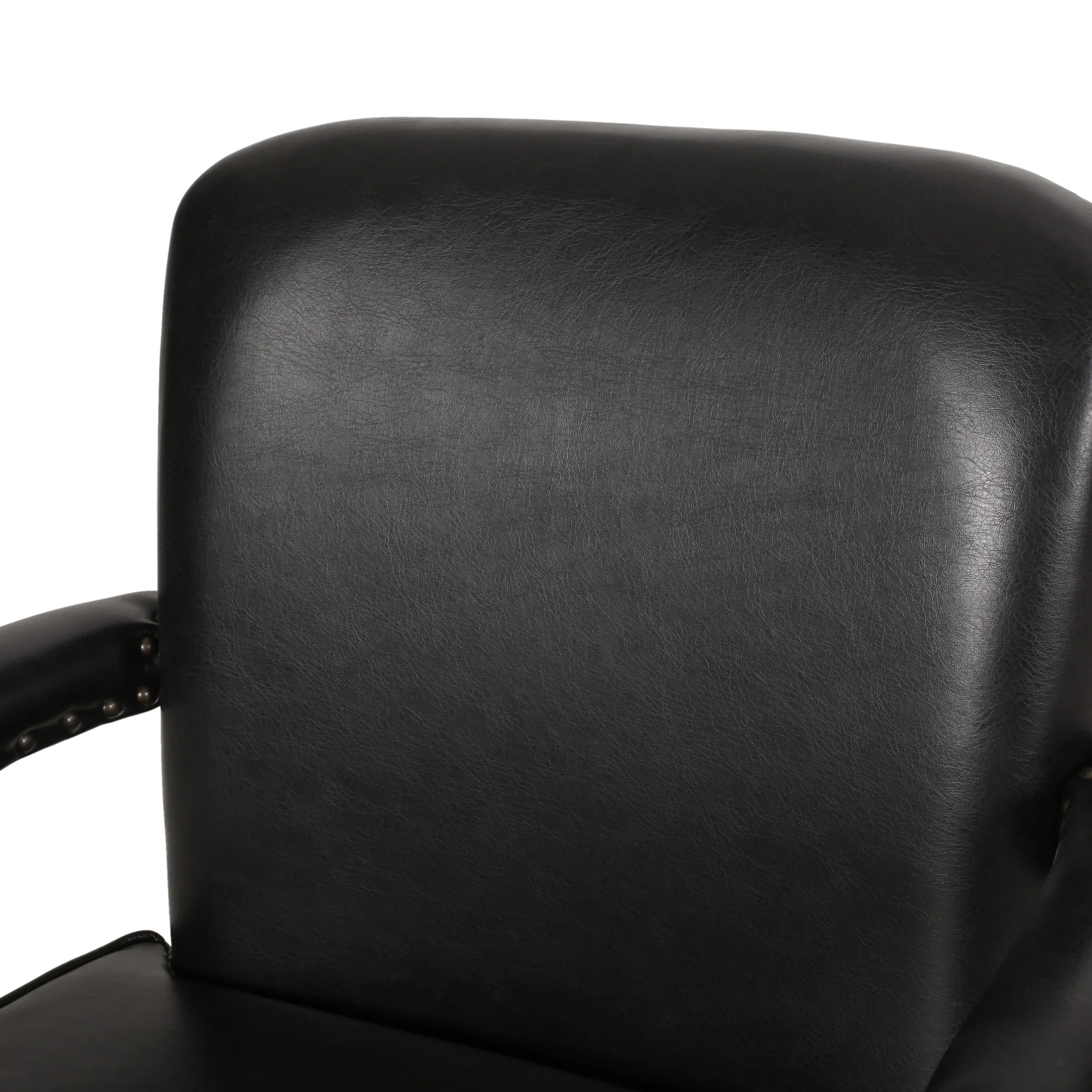 Tim French Country Upholstered Dining Arm Chair with Nailhead Trim - furnishings
