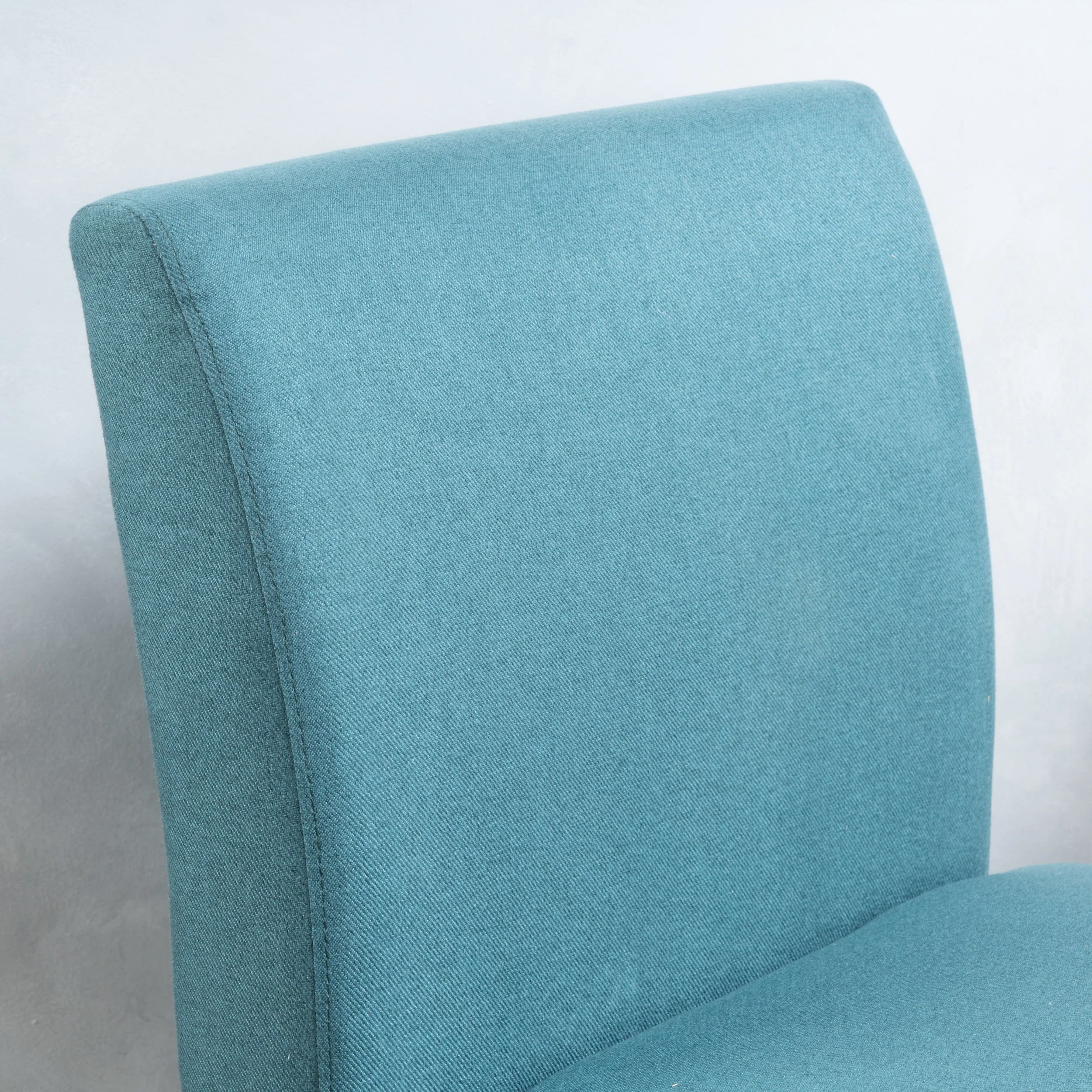 Kendal Contemporary Fabric Slipper Accent Chair - furnishings