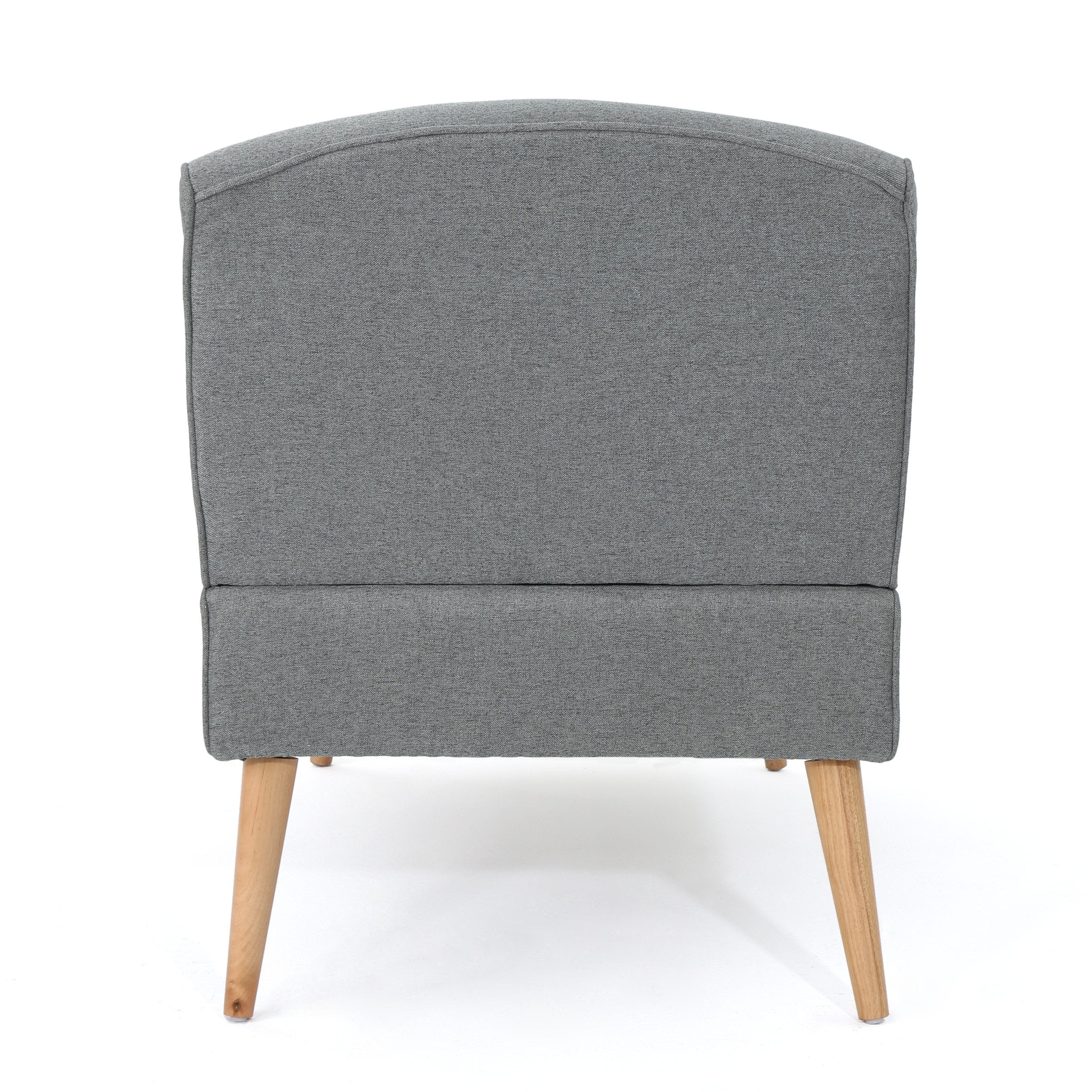 Jolie Mid Century Modern Fabric Chaise Lounge - furnishings
