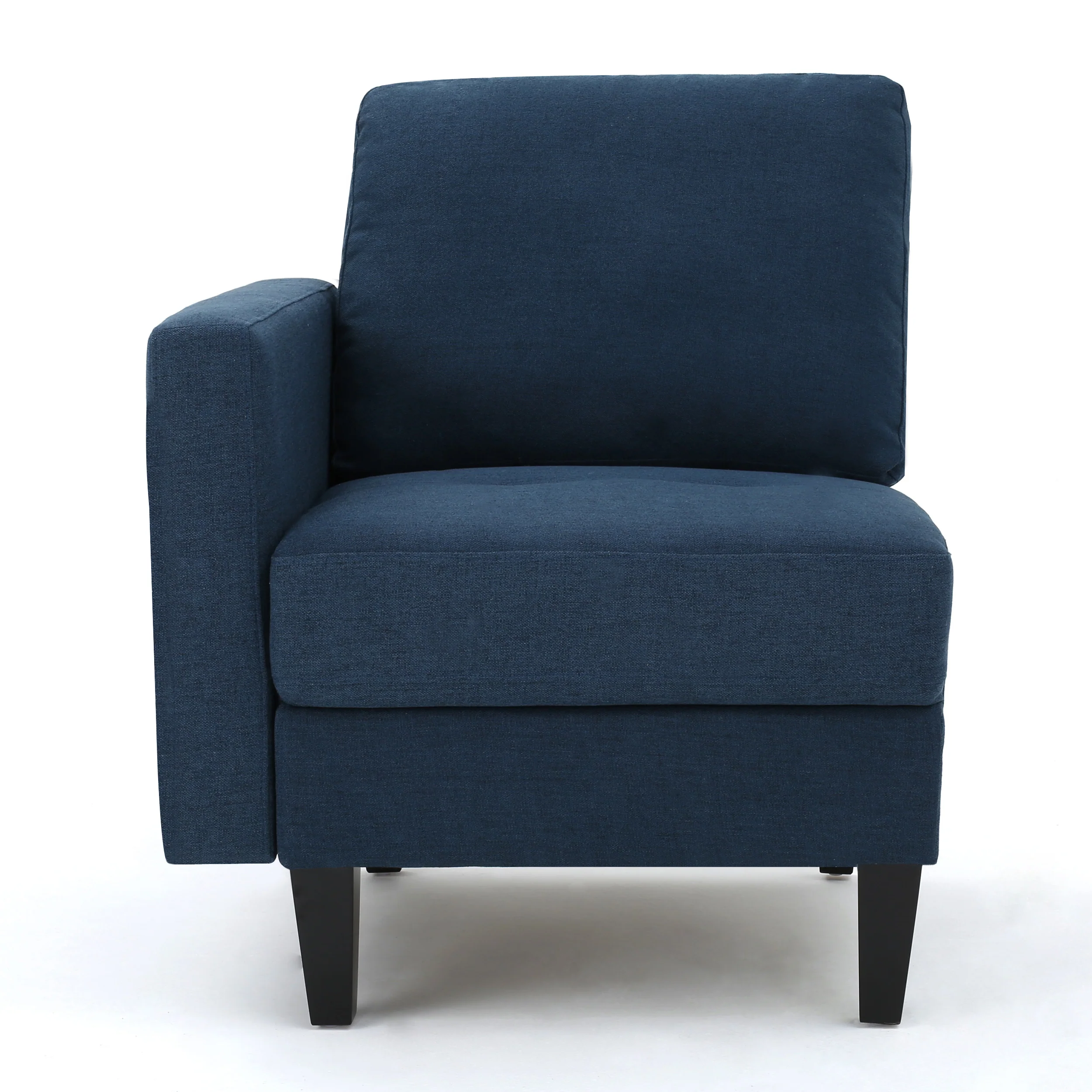 Bridger Fabric Sectional Couch with Storage Ottoman - furnishings