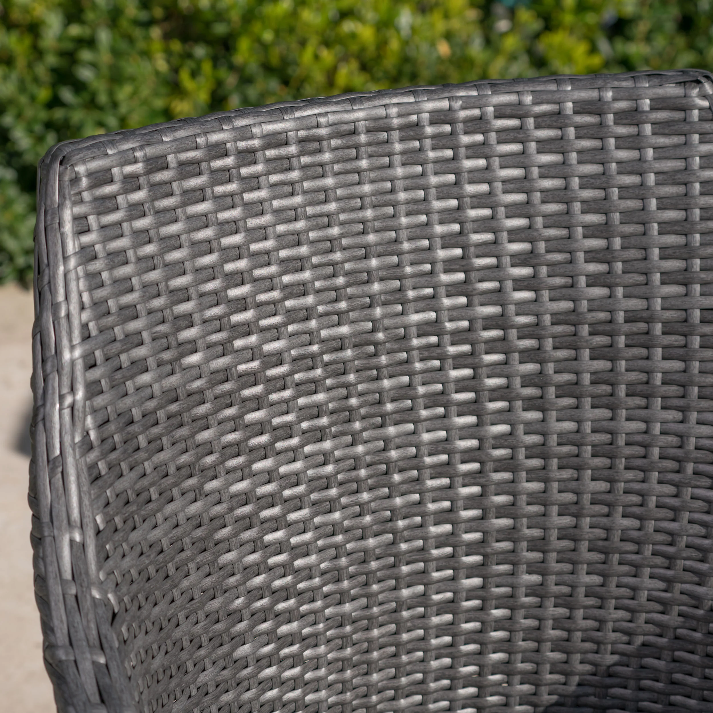 Bheleso Outdoor 9 Piece Wicker Dining Set with Light Water Resistant Cushions - furnishings