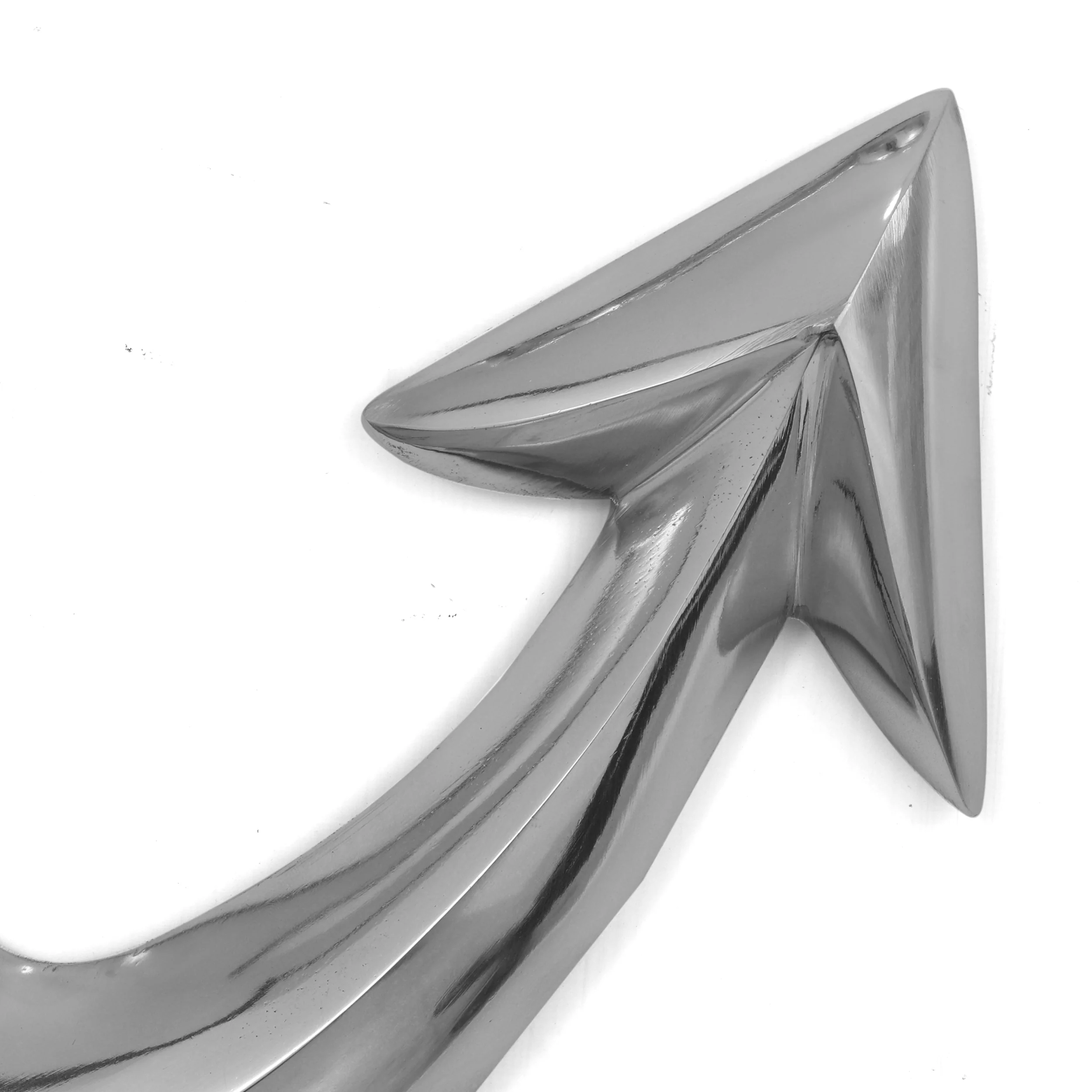 Fairburn Handcrafted Aluminum Anchor Wall Decor - furnbro