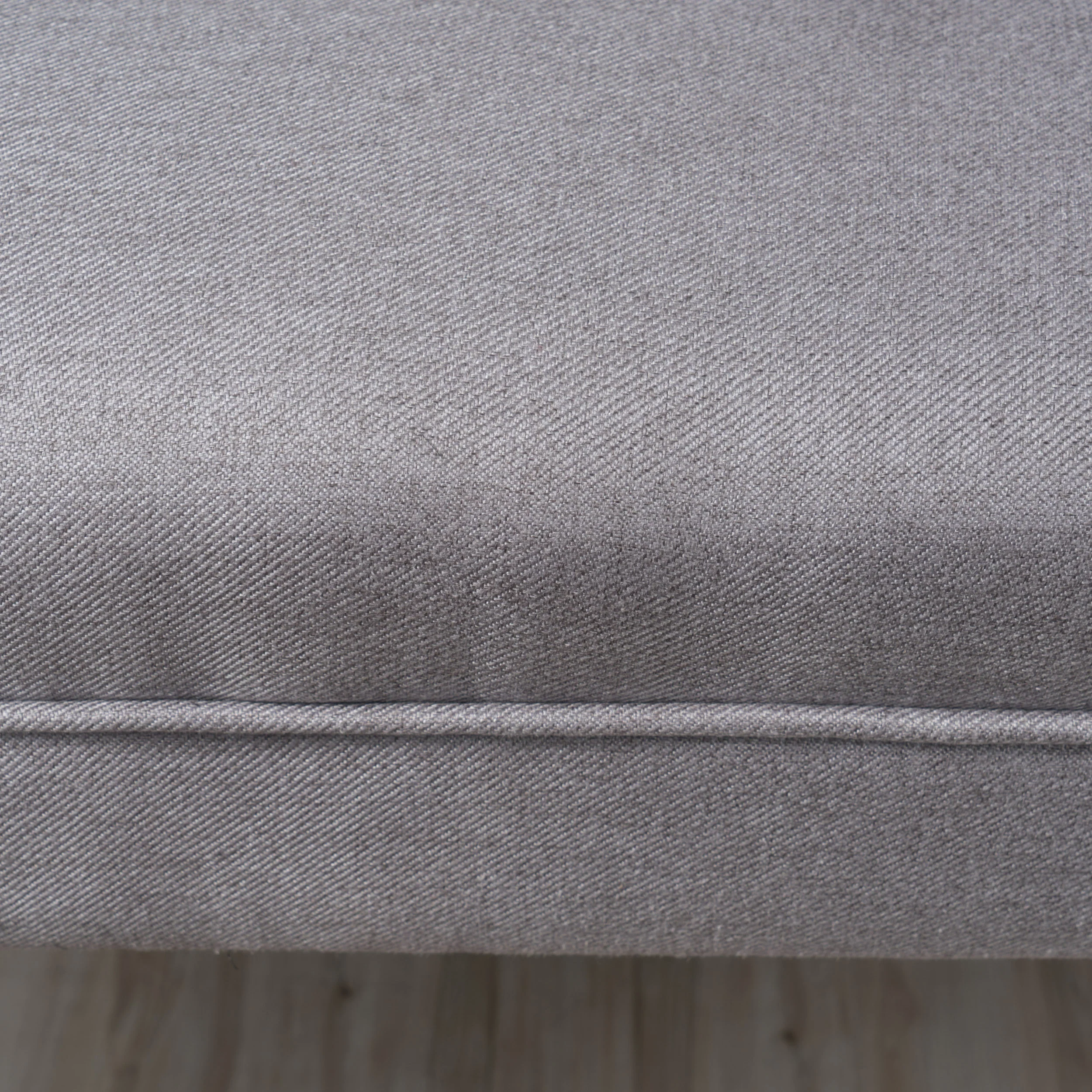 Paddy Tufted Back Fabric 26-Inch Barstool Bench - furnishings