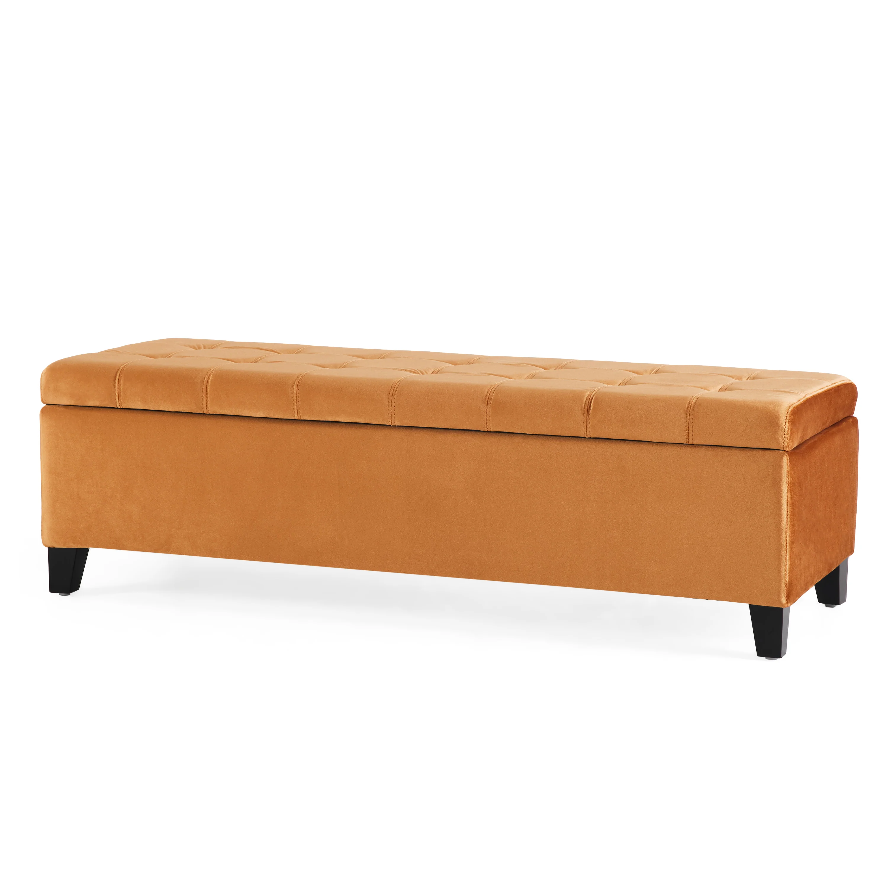 Wendover Fabric Storage Ottoman Bench - furnishings