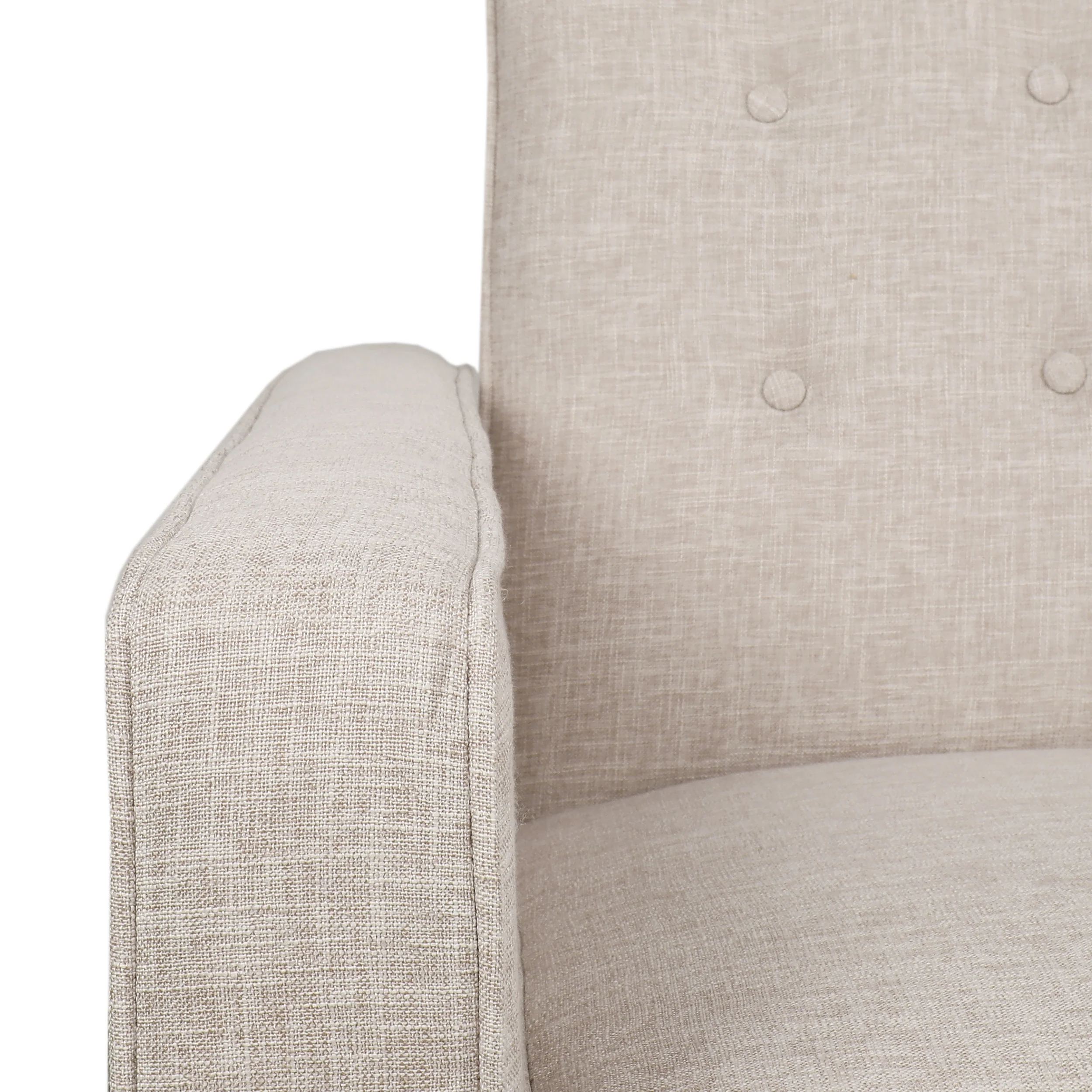 Manville Contemporary Tufted Loveseat Pushback Recliner - furnishings