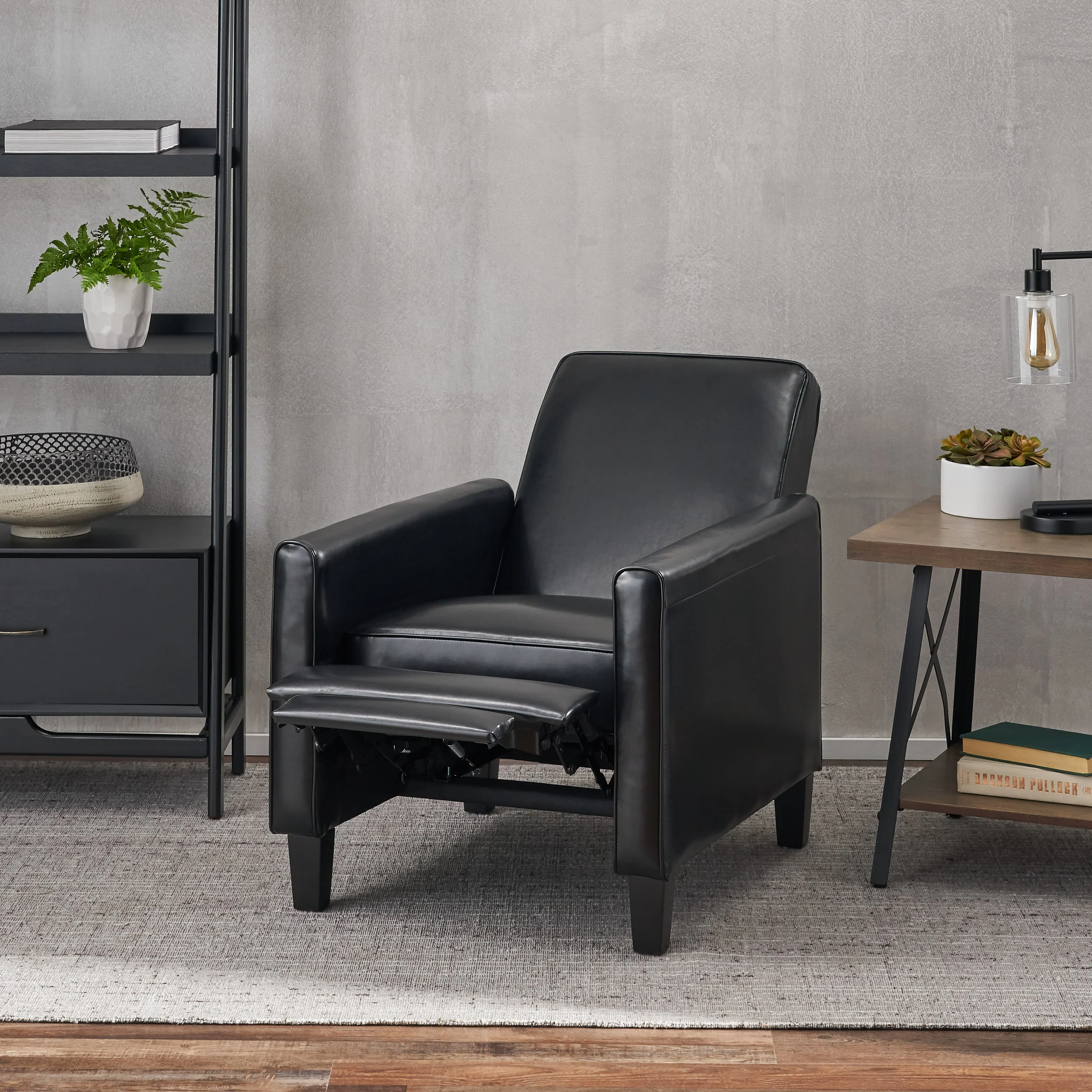 Lucas Modern Leather Recliner Chair - furnishings