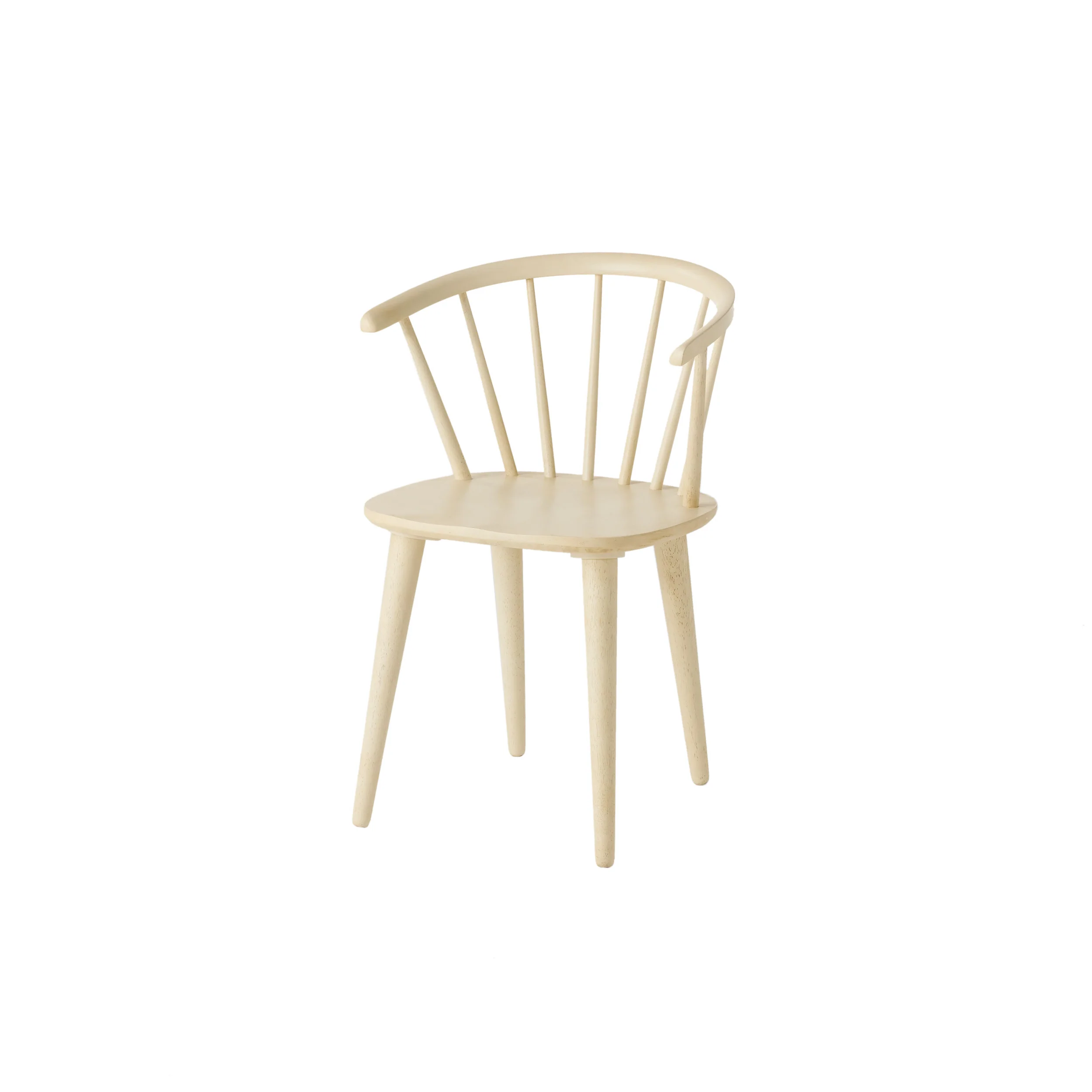 Bramote Countryside Rounded Back Spindle Dining Chair (Set of 2) - furnishings