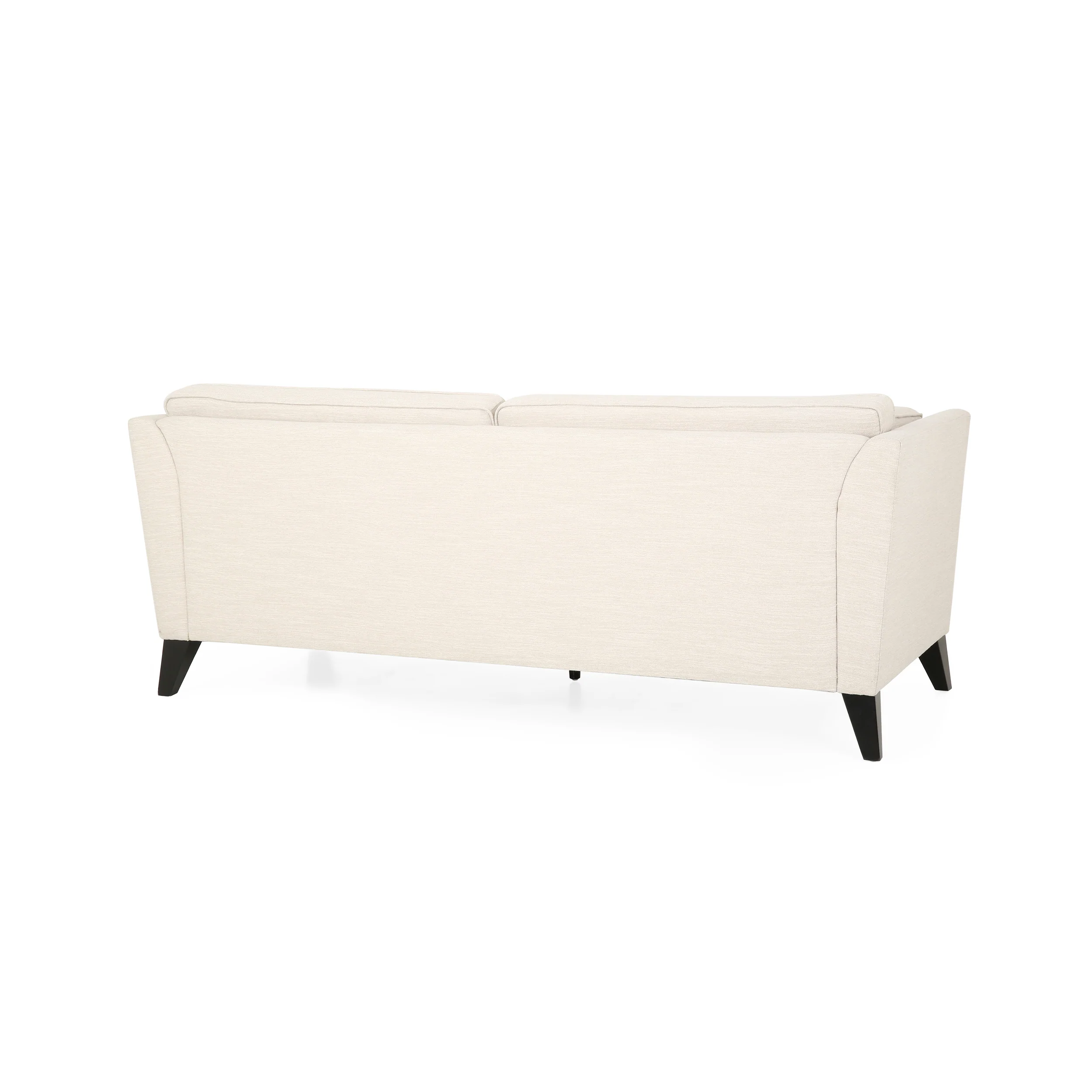 Sabirin Contemporary 3 Seater Fabric Sofa - furnishings