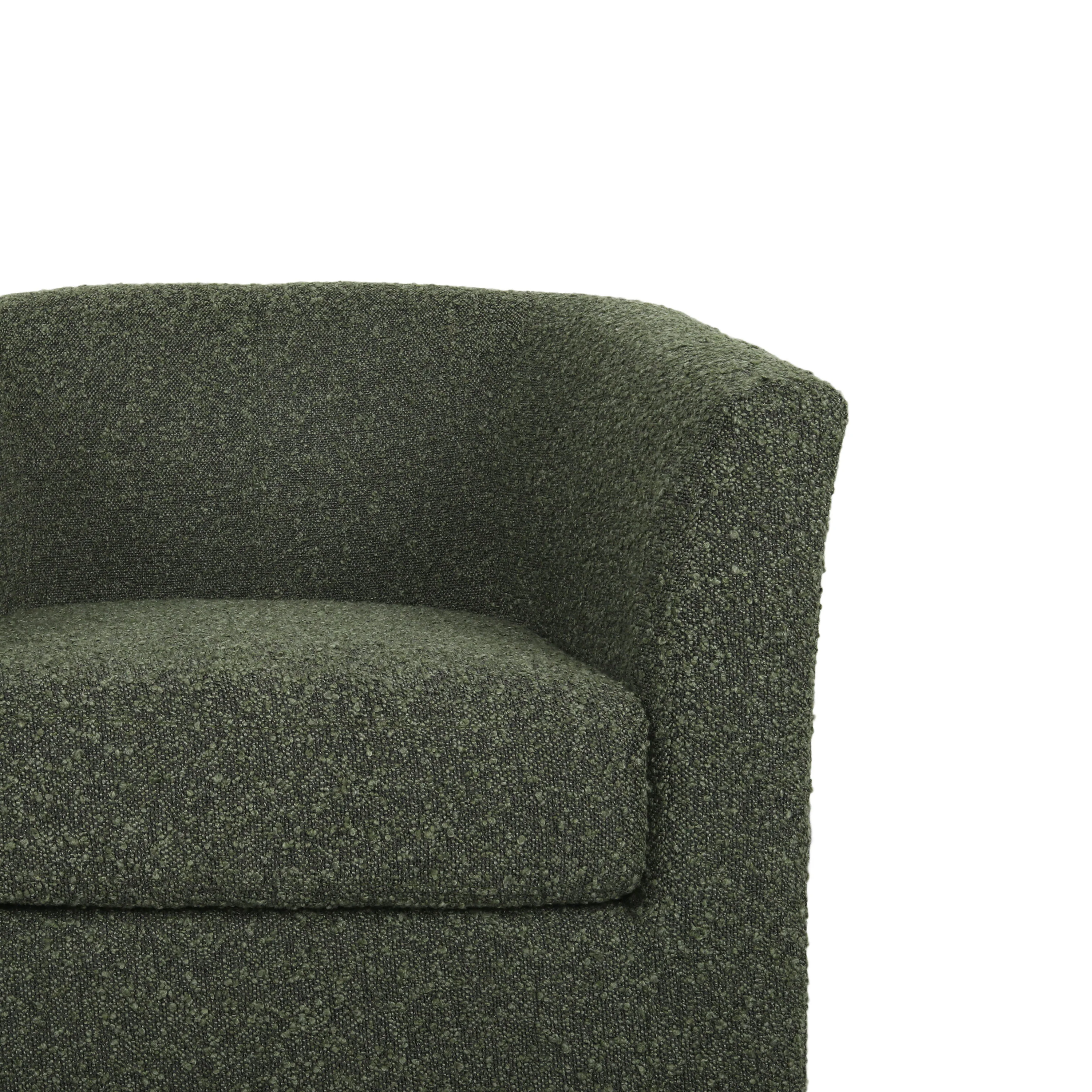Jackson Contemporary Upholstered Swivel Club Chair - furnishings