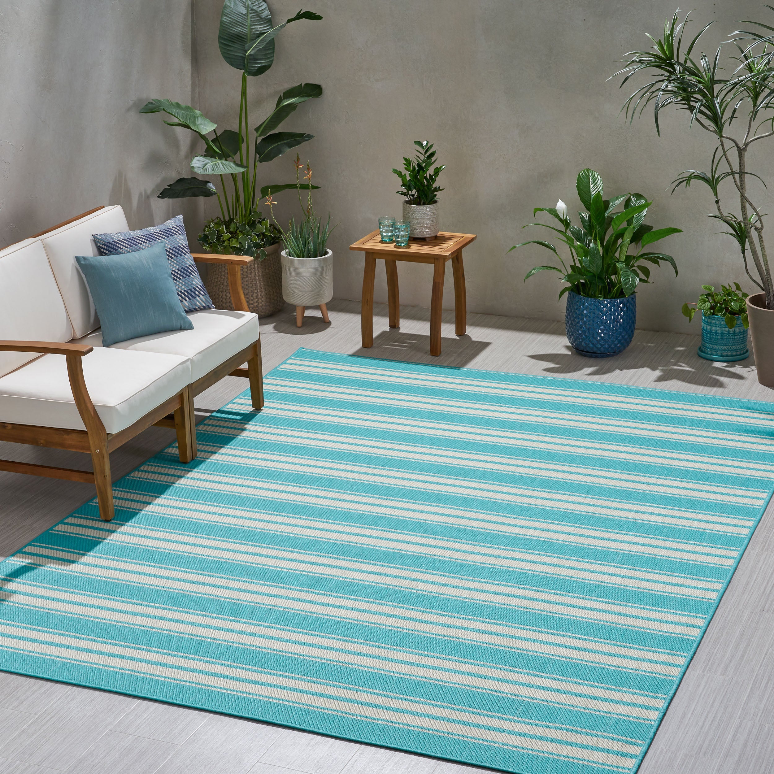Kyley Outdoor Area Rug - furnishings