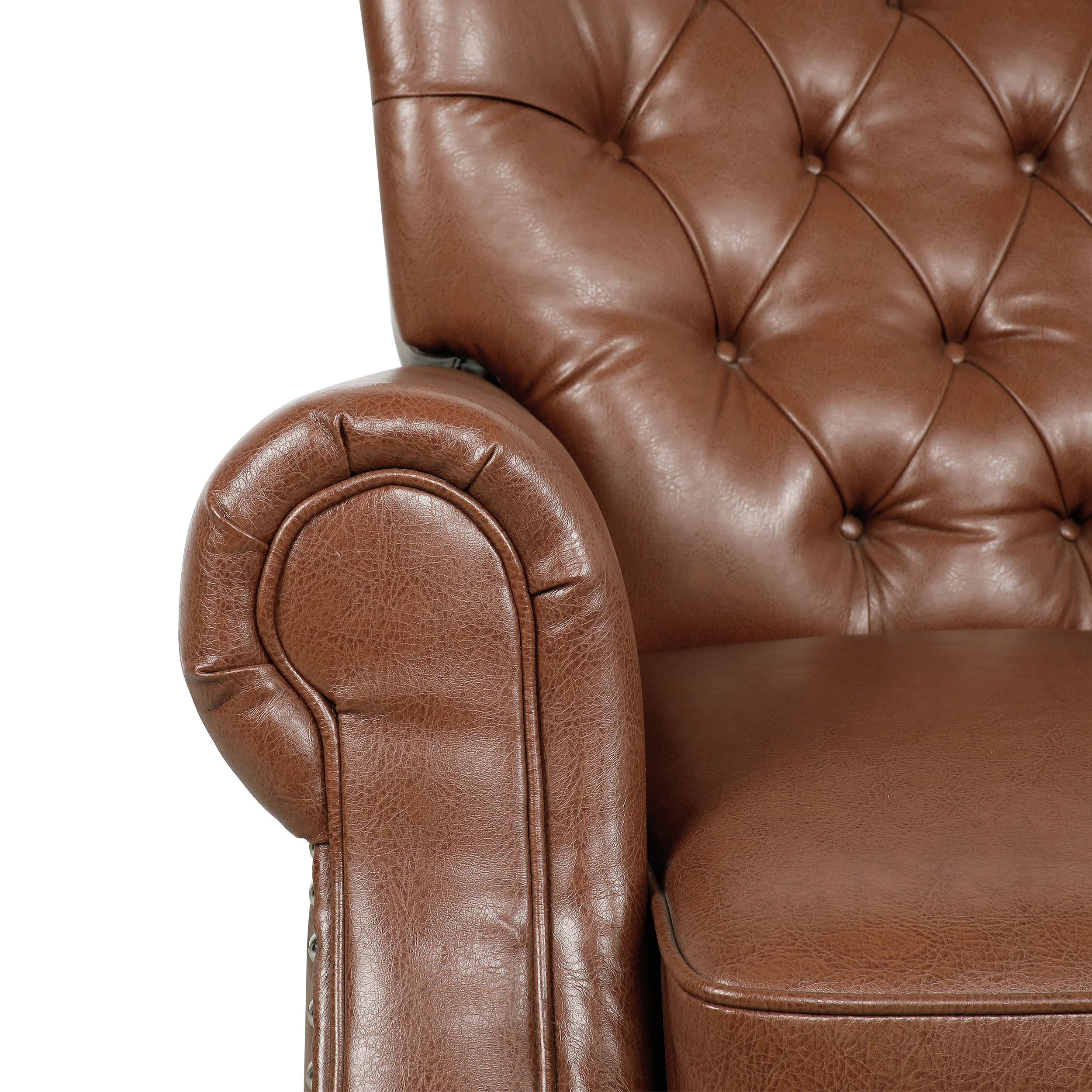 Welch Contemporary Tufted Recliner - furnishings