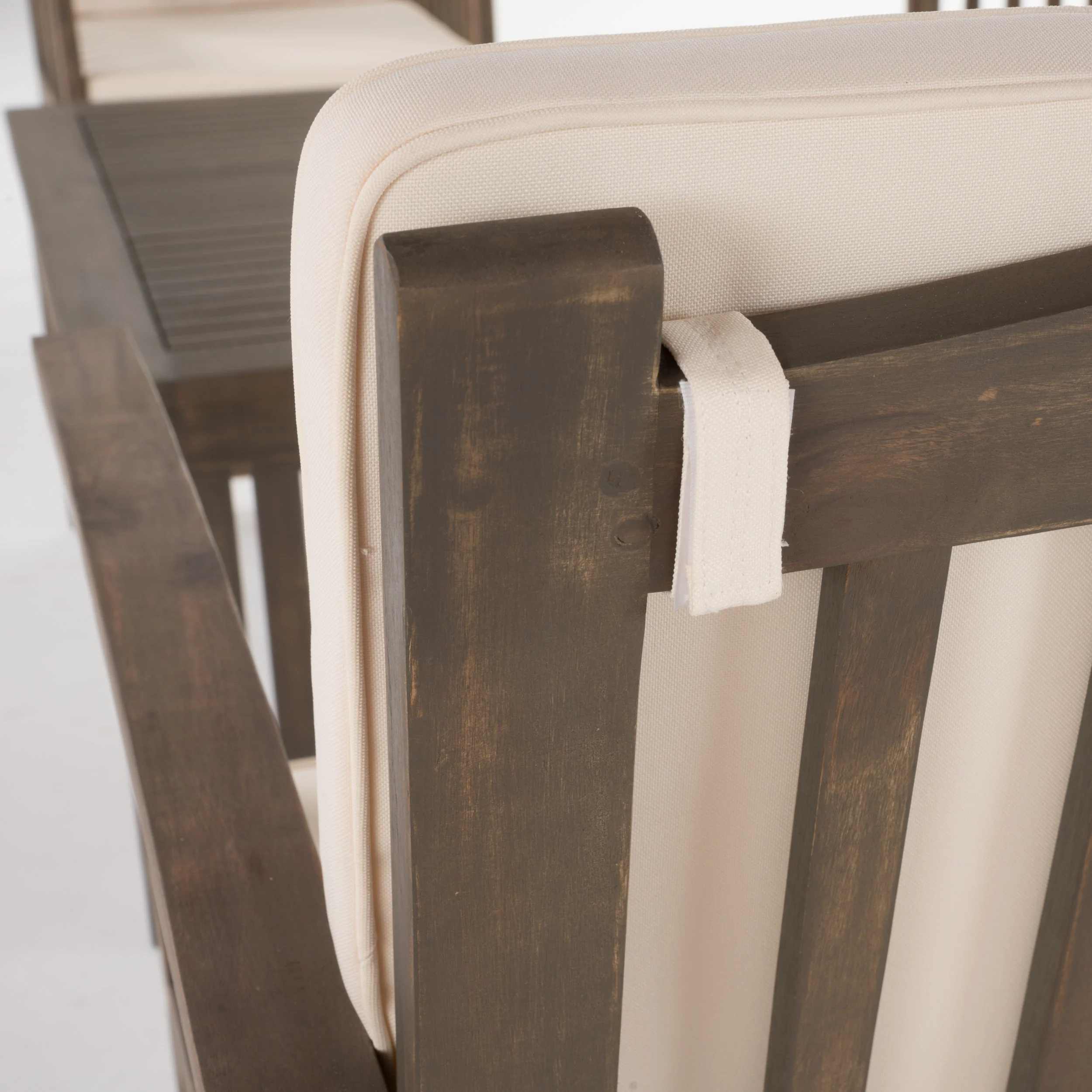 Cape Town Acacia Wood Outdoor Sofa Set - furnishings