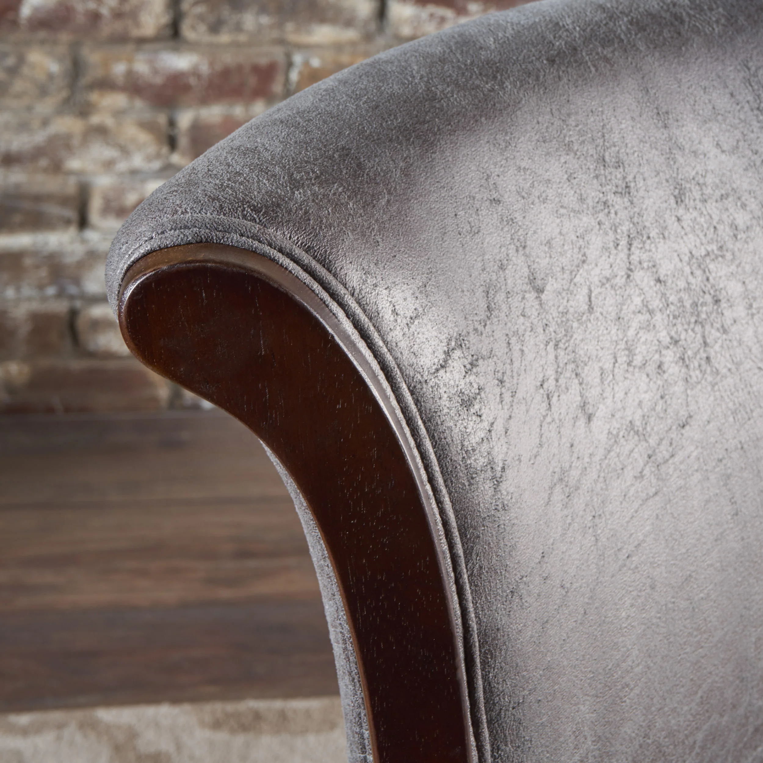 Lexia Classic Microfiber Dining Chair (Set of 2) - furnishings