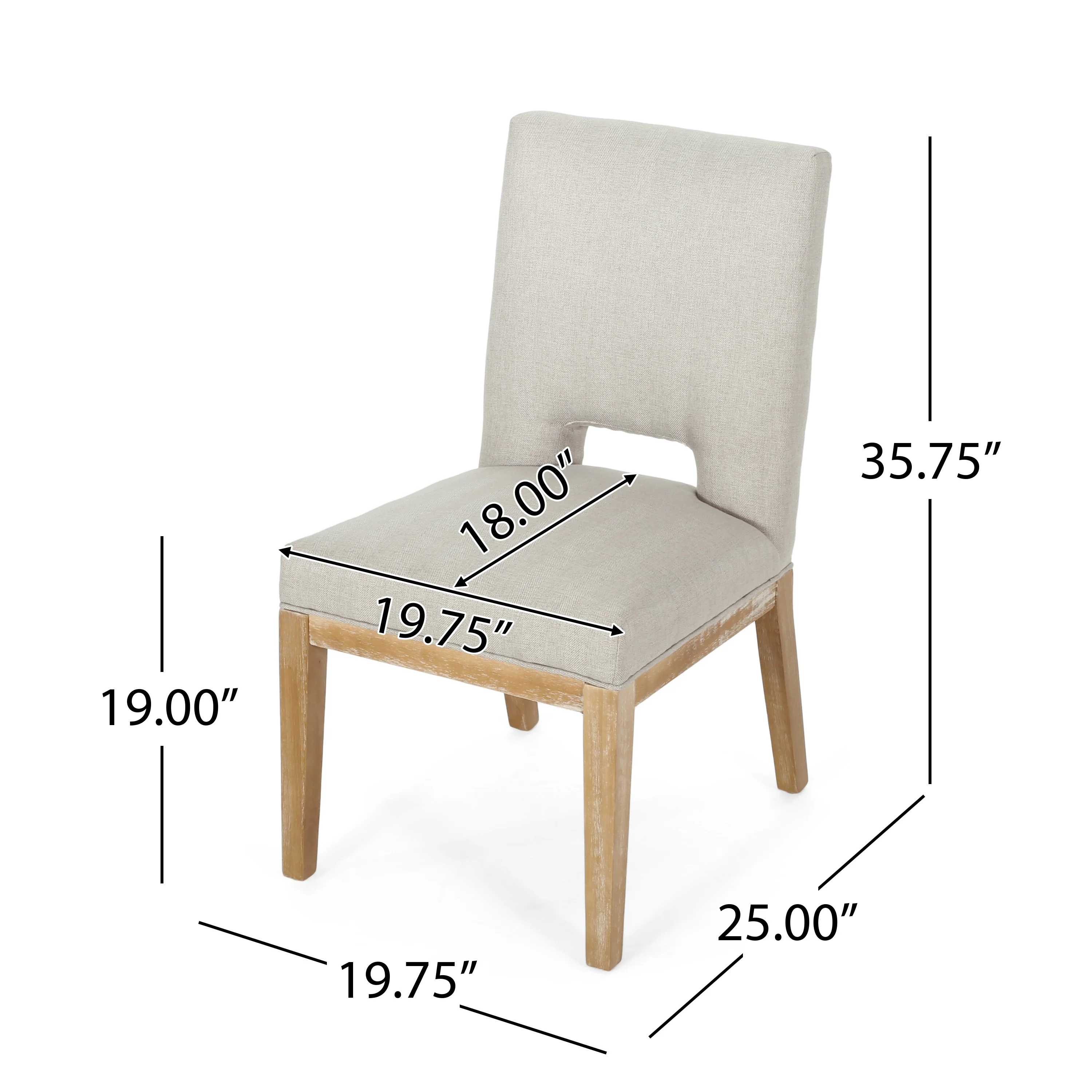 Parkey Upholstered Dining Chairs, Set of 6 - furnishings