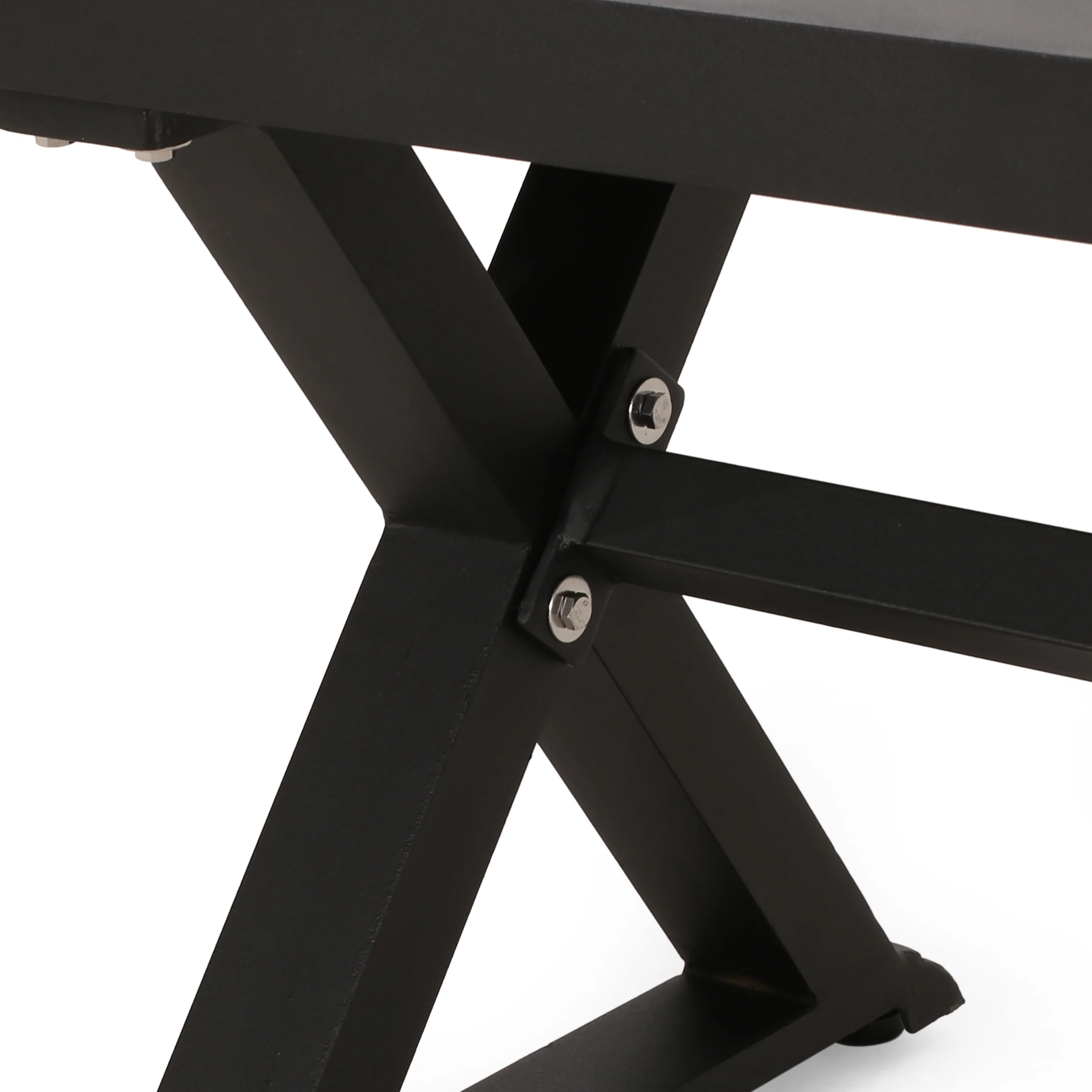 Harney Outdoor Aluminum Bench - furnishings