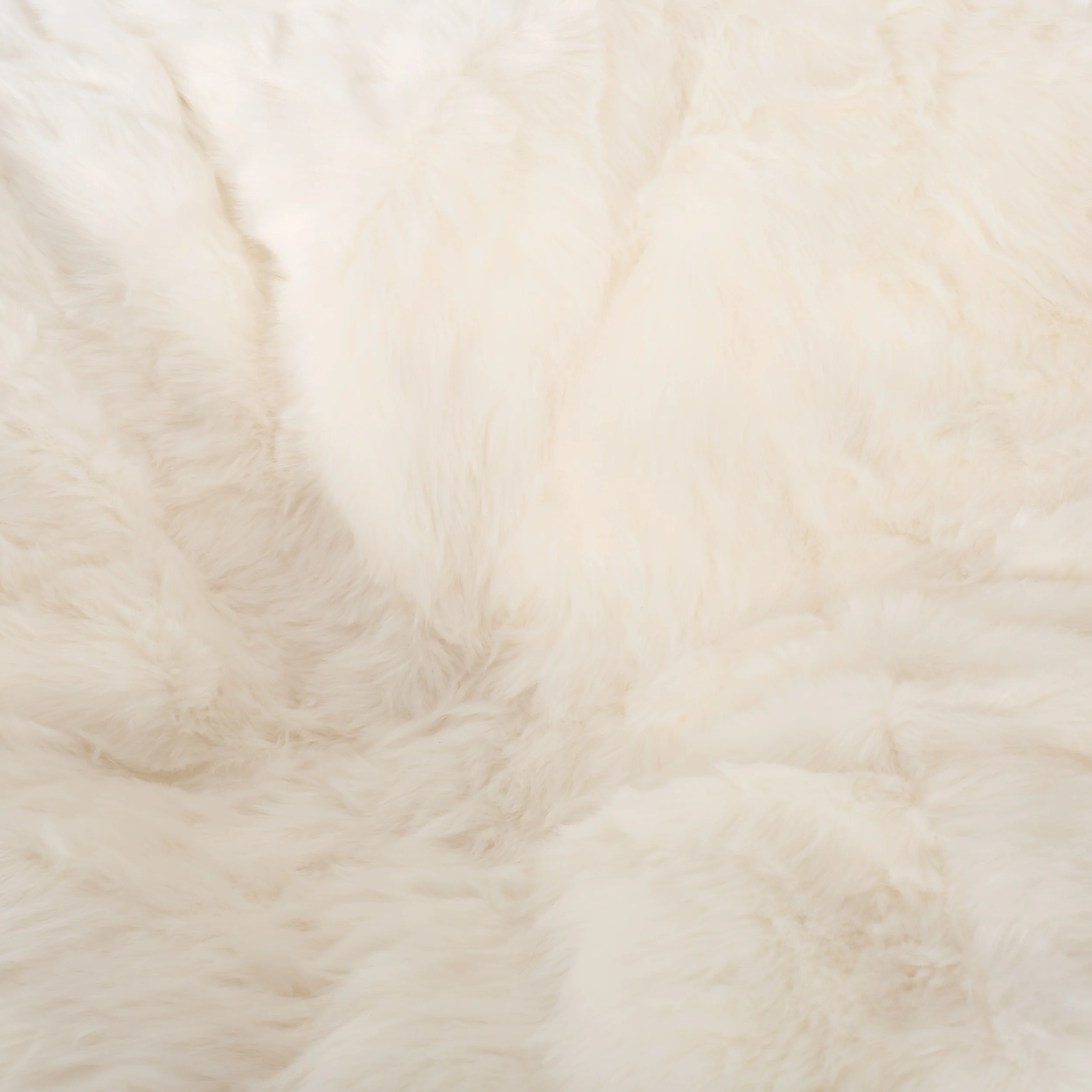 Terrell Schley Modern Glam 5 Foot Short Faux Fur Bean Bag - furnishings
