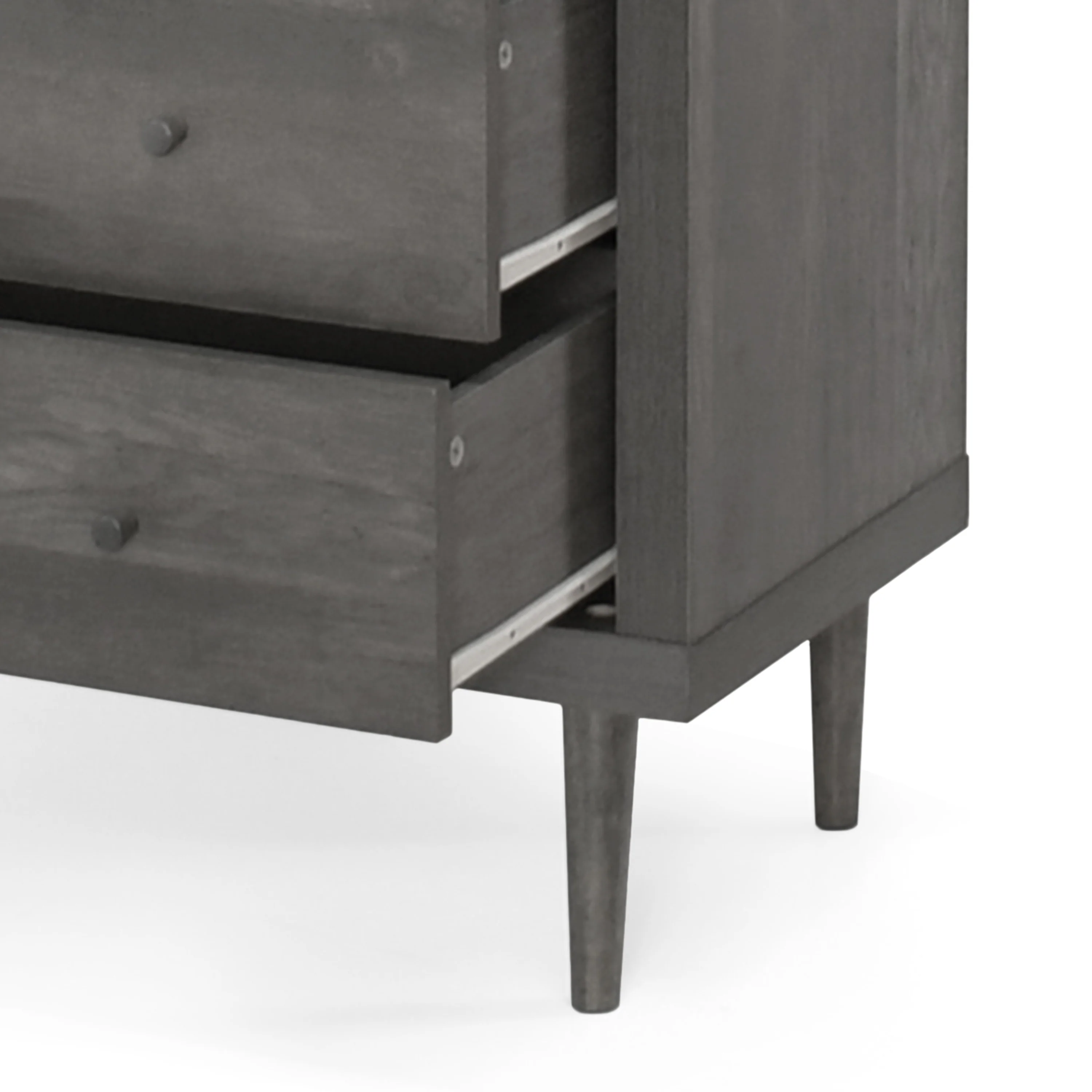 Farhart Mid Century Modern 4 Drawer Dresser - furnishings
