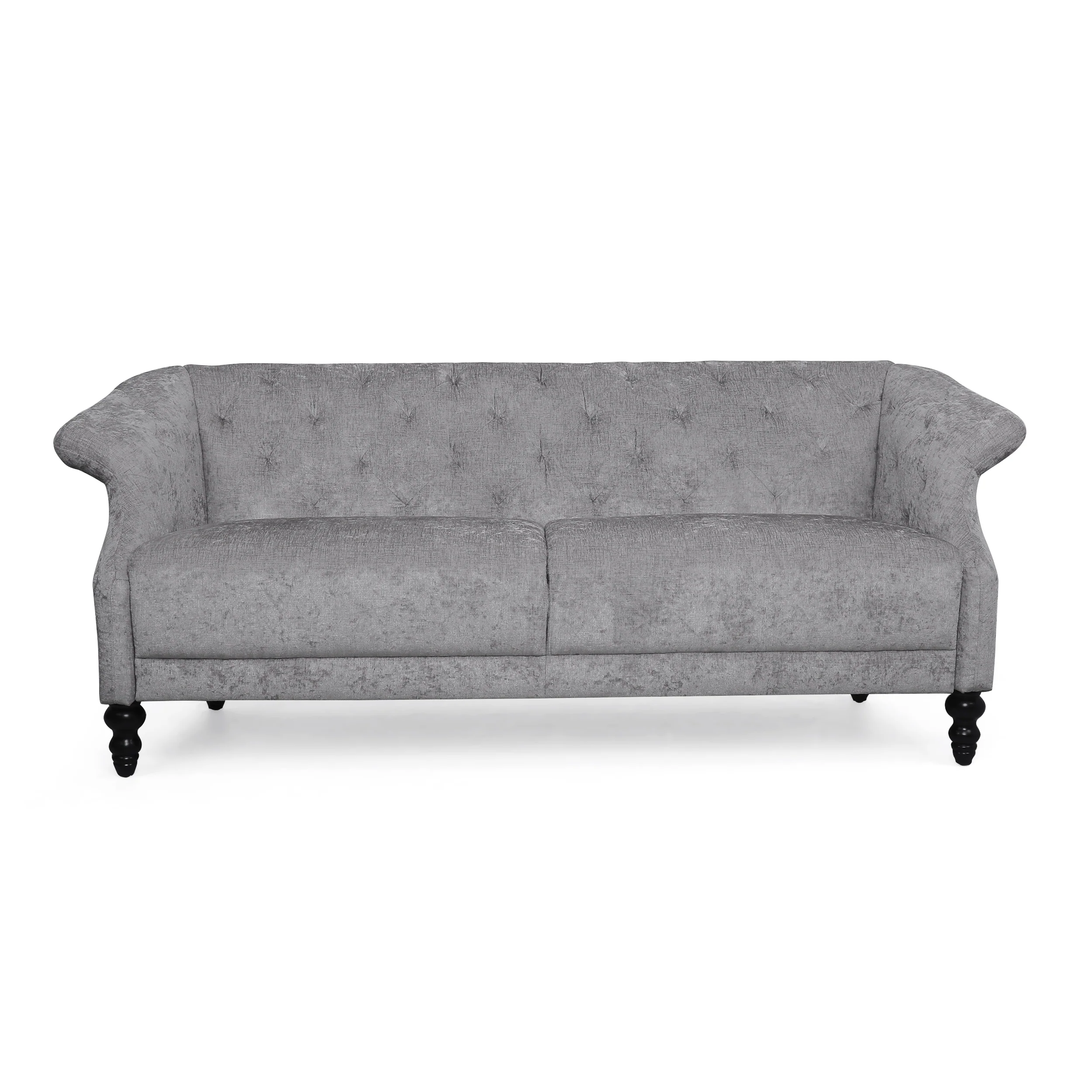 Lavonia Contemporary Tufted 3 Seater Sofa - furnishings