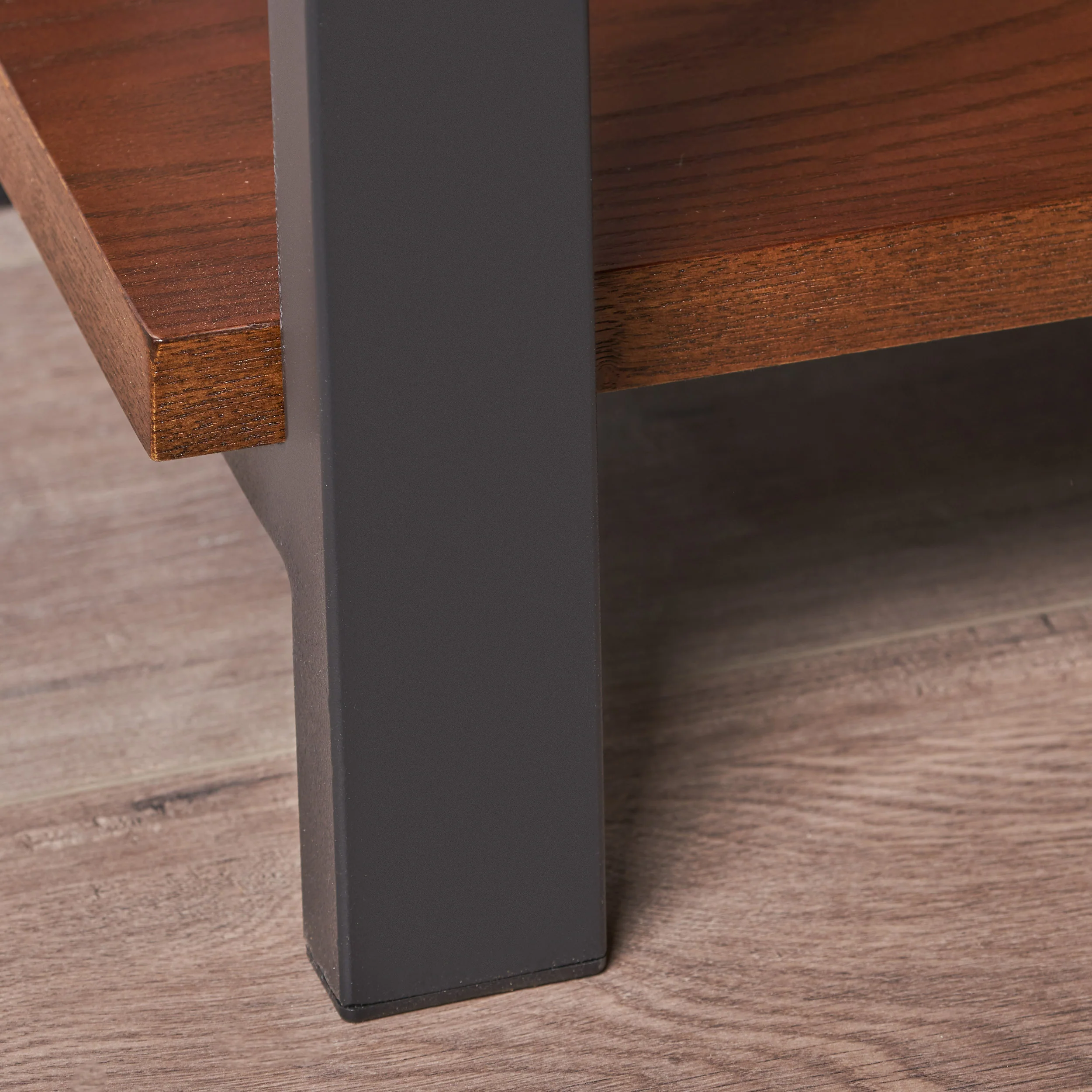 Ferdinand Modern Industrial 2 Shelf Console Table - furnishings