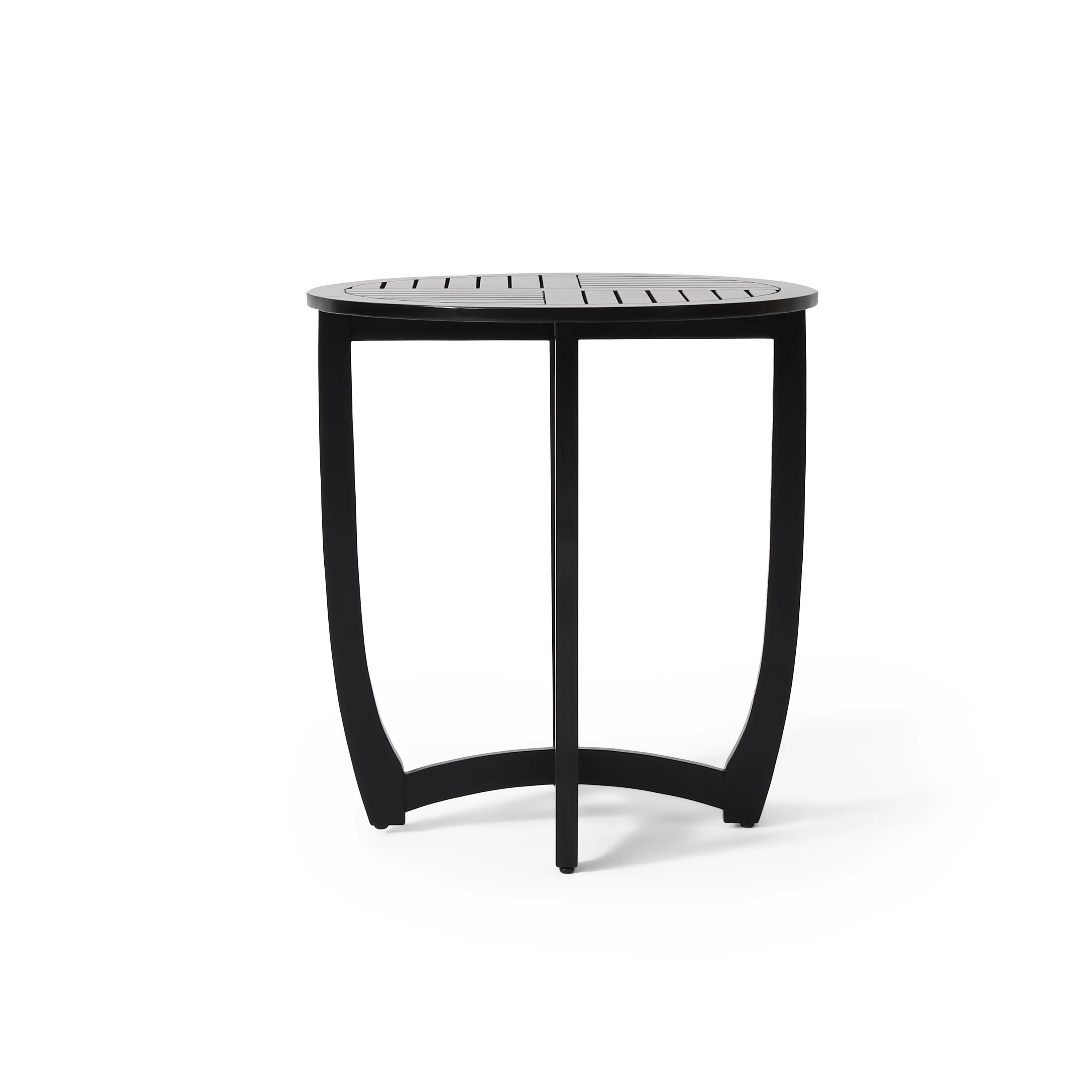 Tendoy Indoor/Outdoor Rustic Acacia Wood Dining Table, Black - furnishings