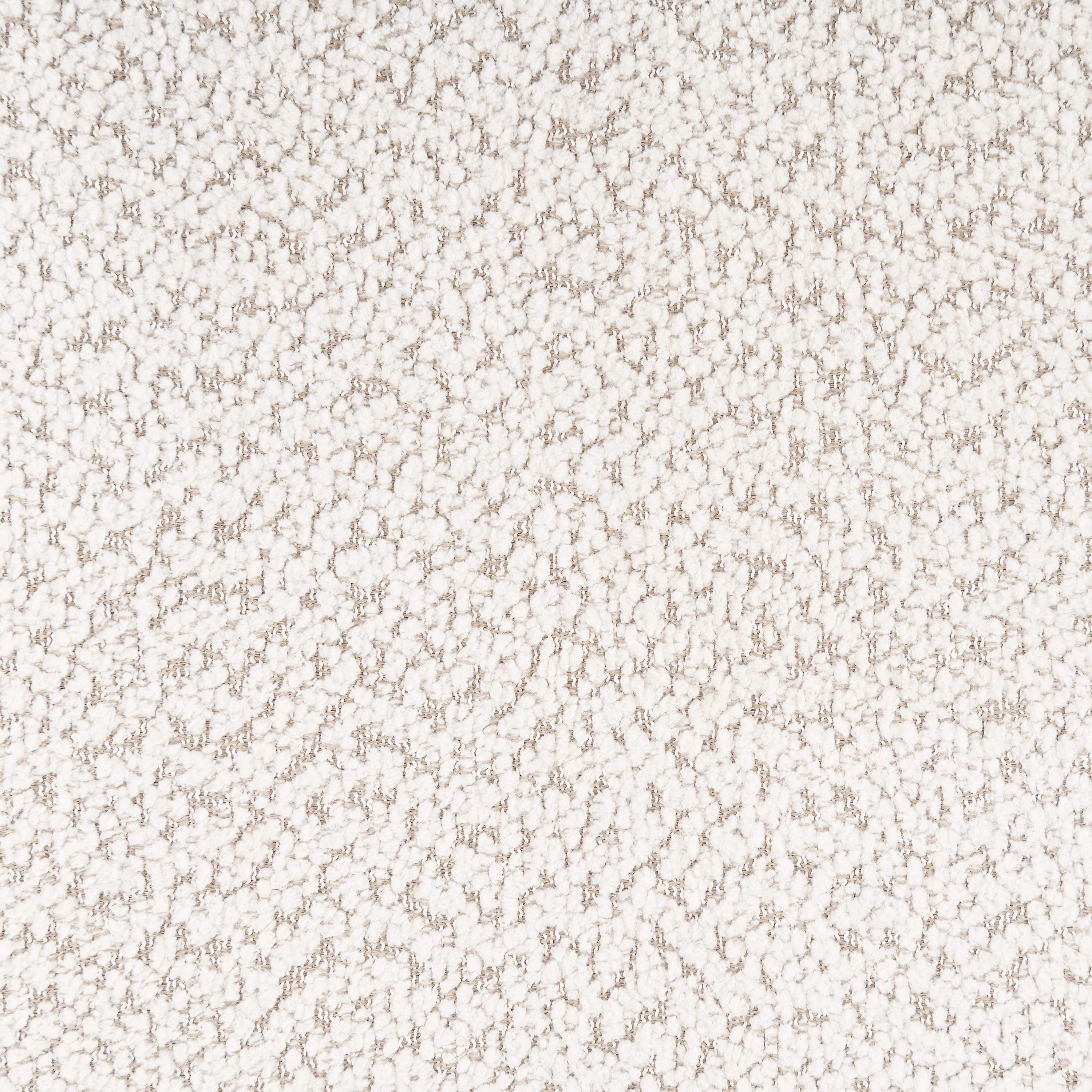 Sorena Modern Upholstered Loop Yarn Ottoman, Solid Wood - furnishings