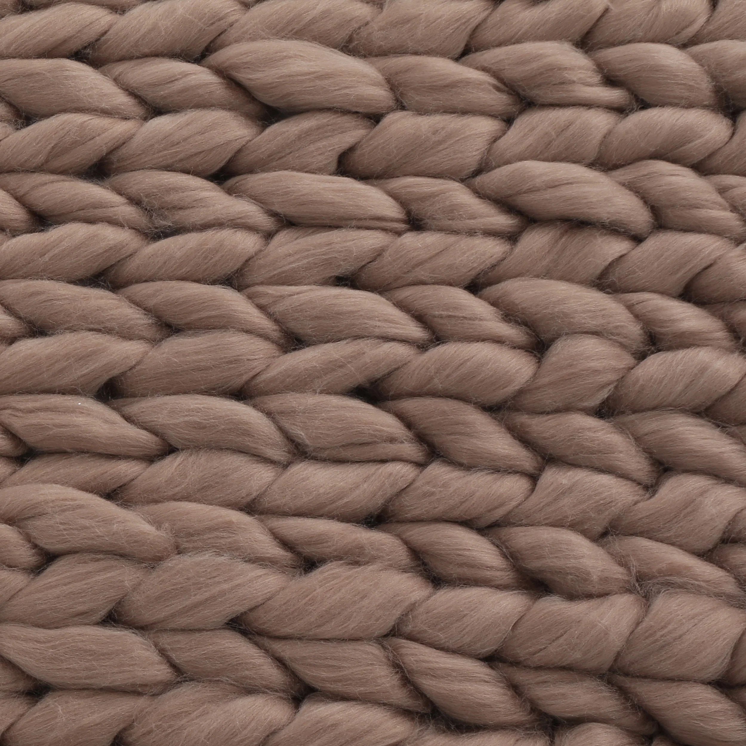 Jacqueline Modern Knit Stitch Fabric Rectangle Throw Blanket - furnishings