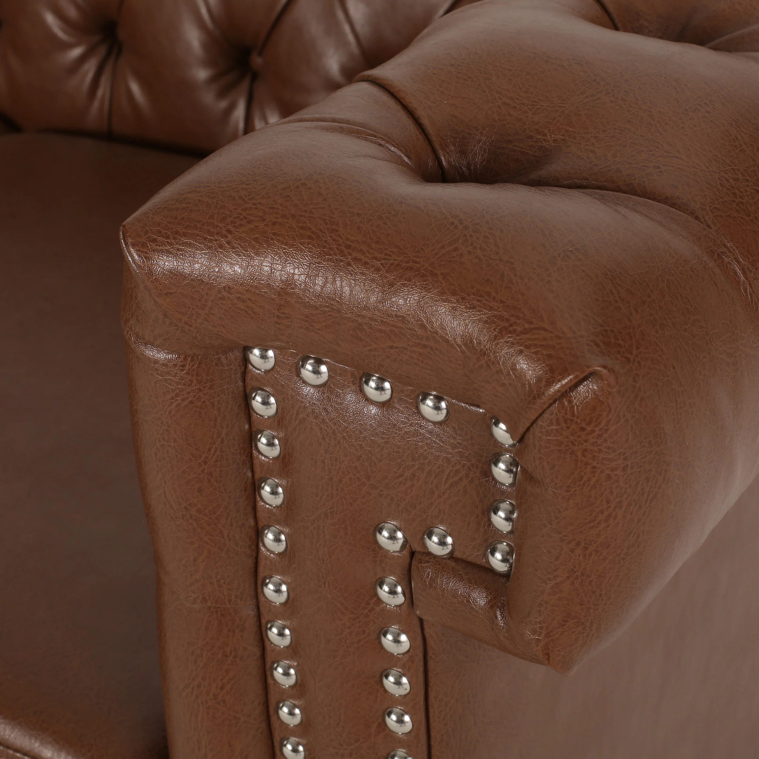 Zyiere Tufted Chesterfield 3 Seater Sofa - furnishings