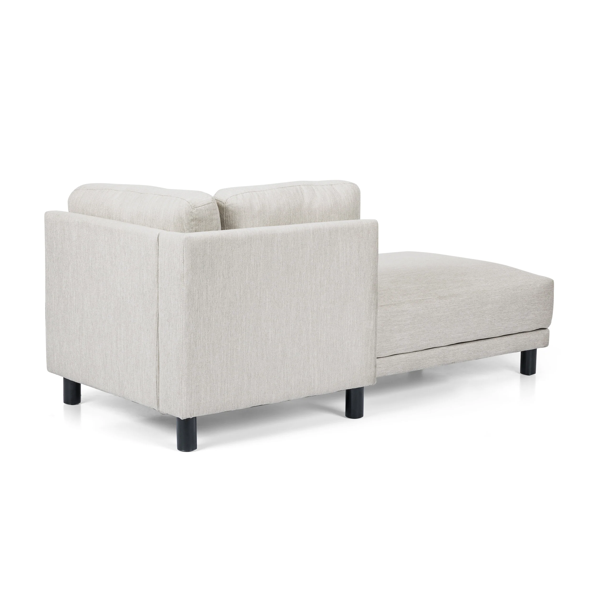 Wellston Contemporary Fabric Upholstered Chaise Lounge - furnishings