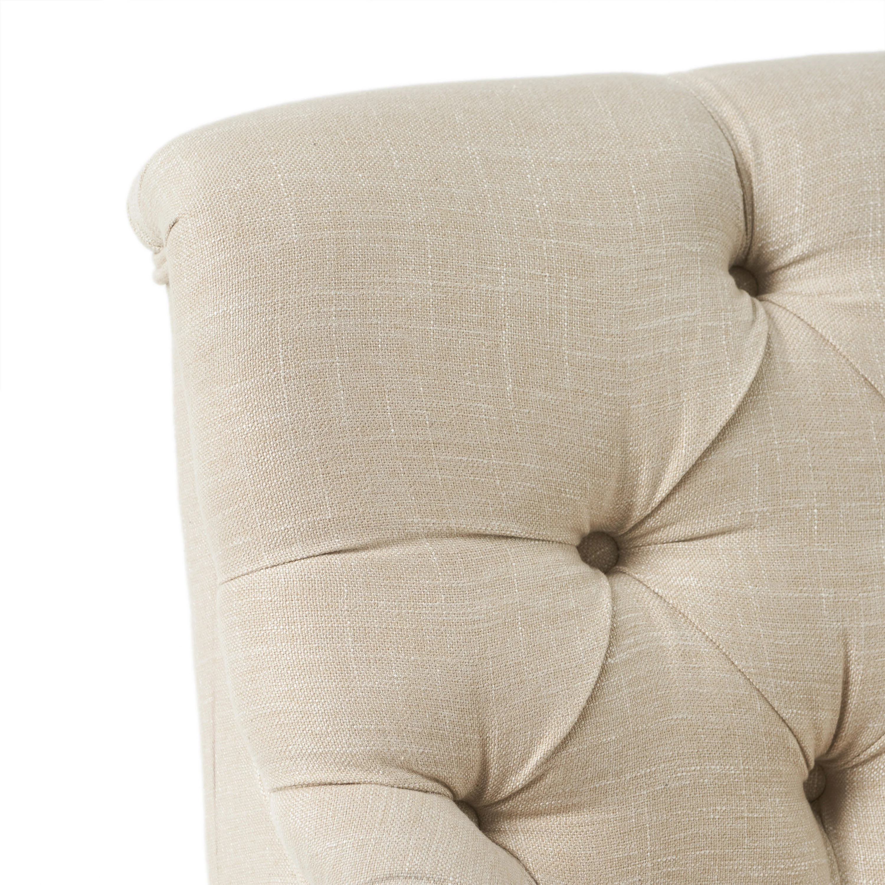 Nicoletta Fabric Settee Loveseat - furnishings