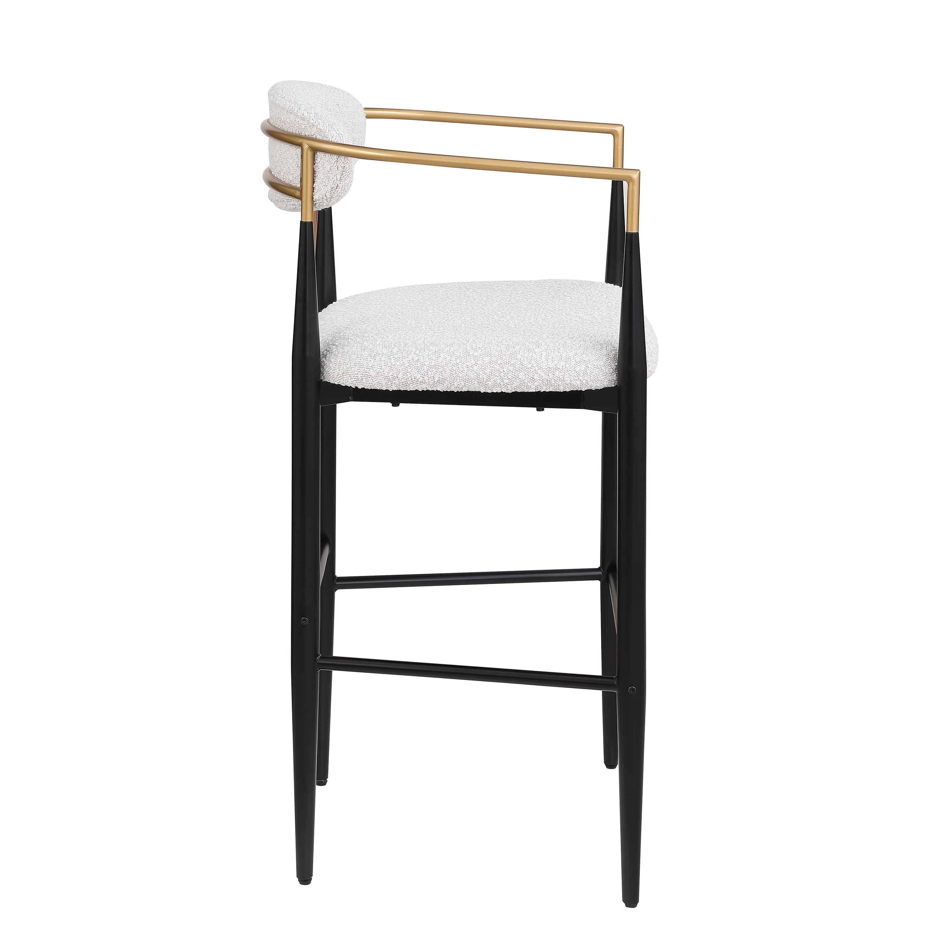 Camas Zephyr Indoor Fabric Barstool Set of 2 - furnishings