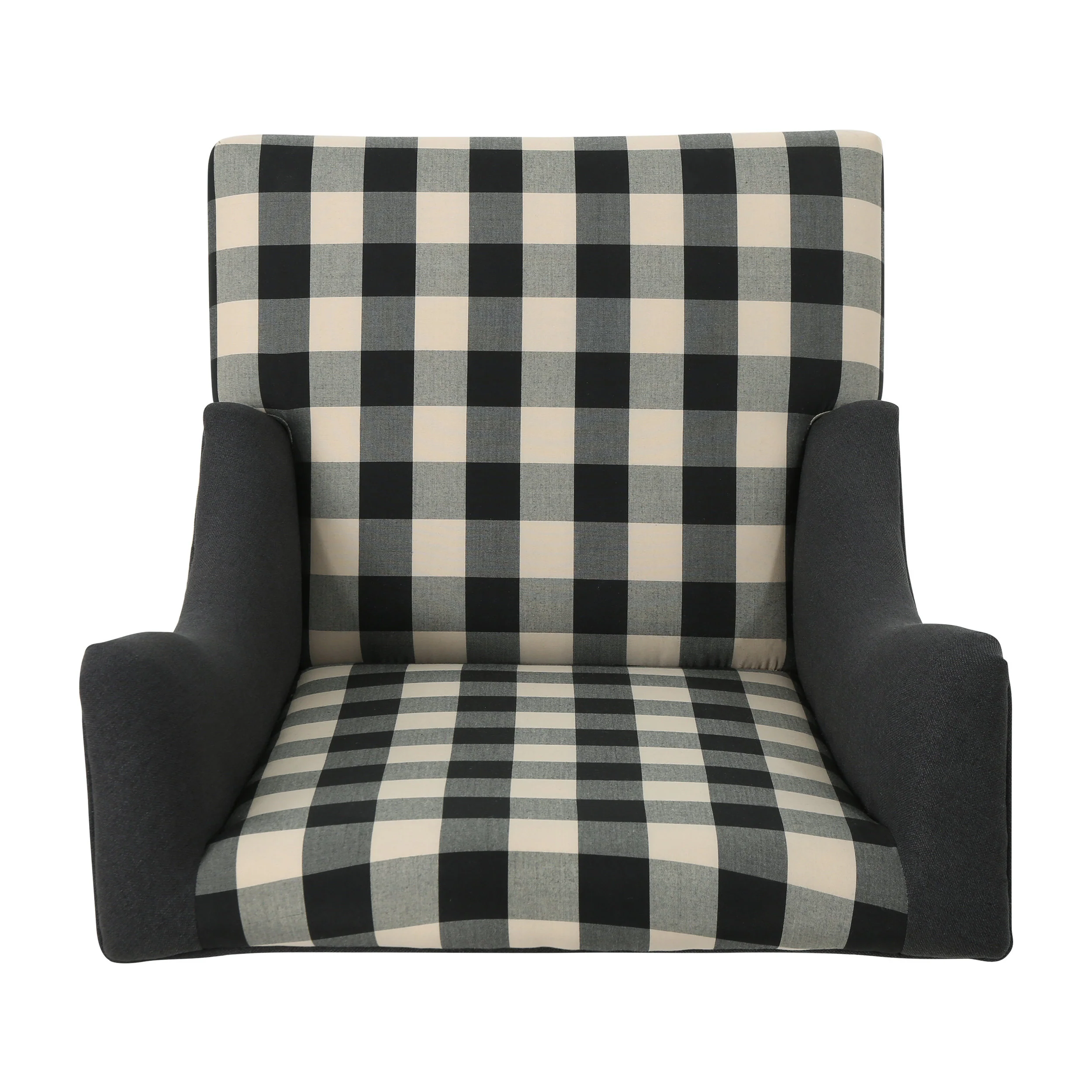 Alonso Wingback Fabric Club Chair - furnishings