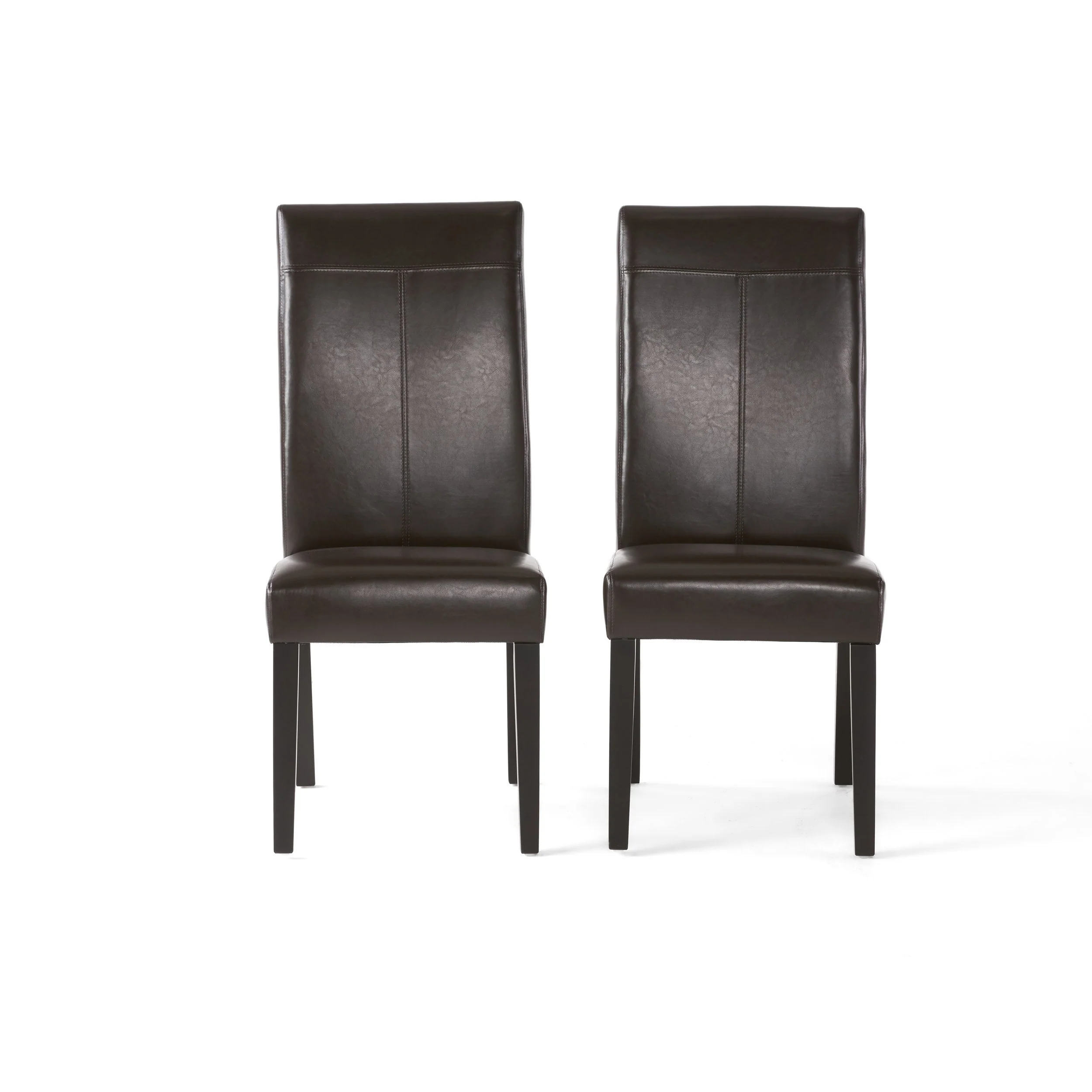 Fitzgerald Contemporary T-Stitch Upholstered Dining Chairs (Set of 2) - furnishings