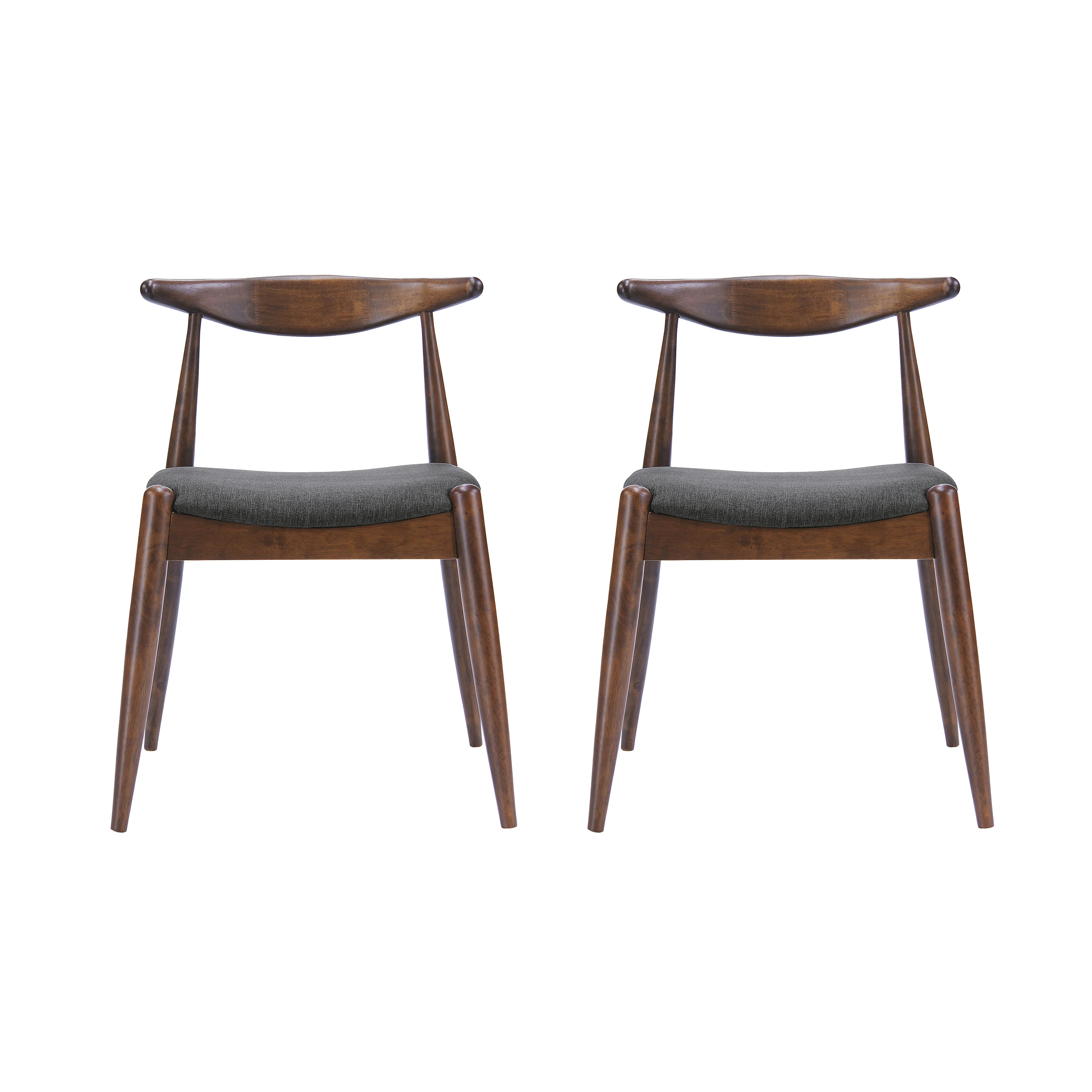 Sandra Mid Century Modern Dining Chairs (Set of 2) - furnishings