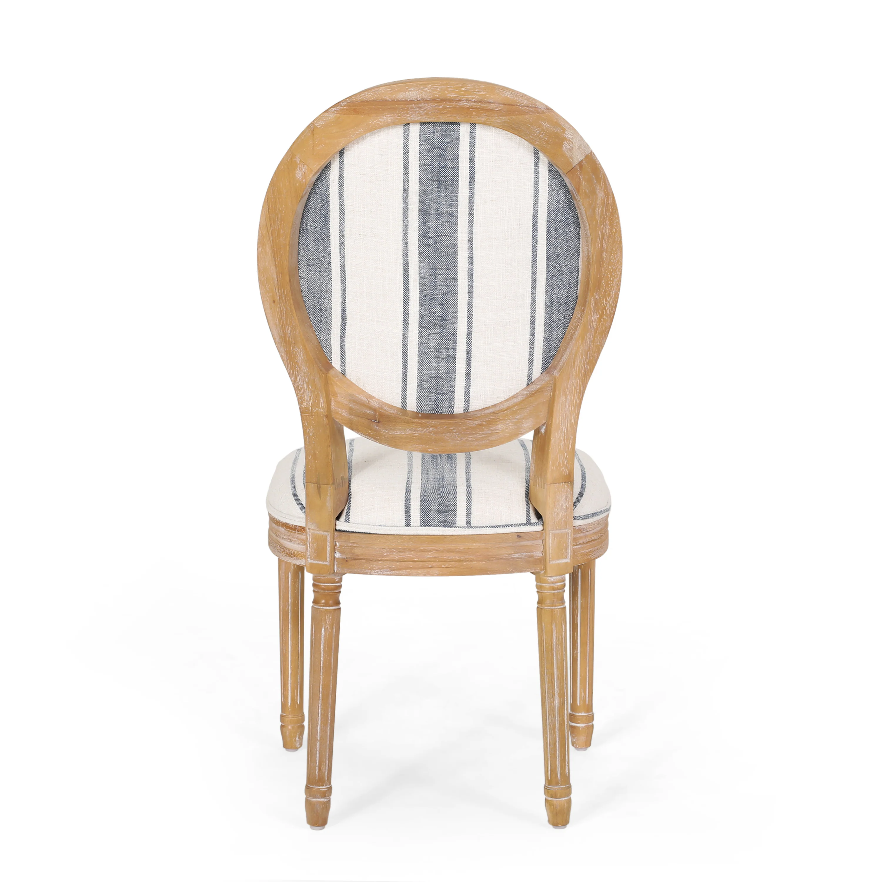 Lariya French Country Fabric Dining Chairs - furnishings