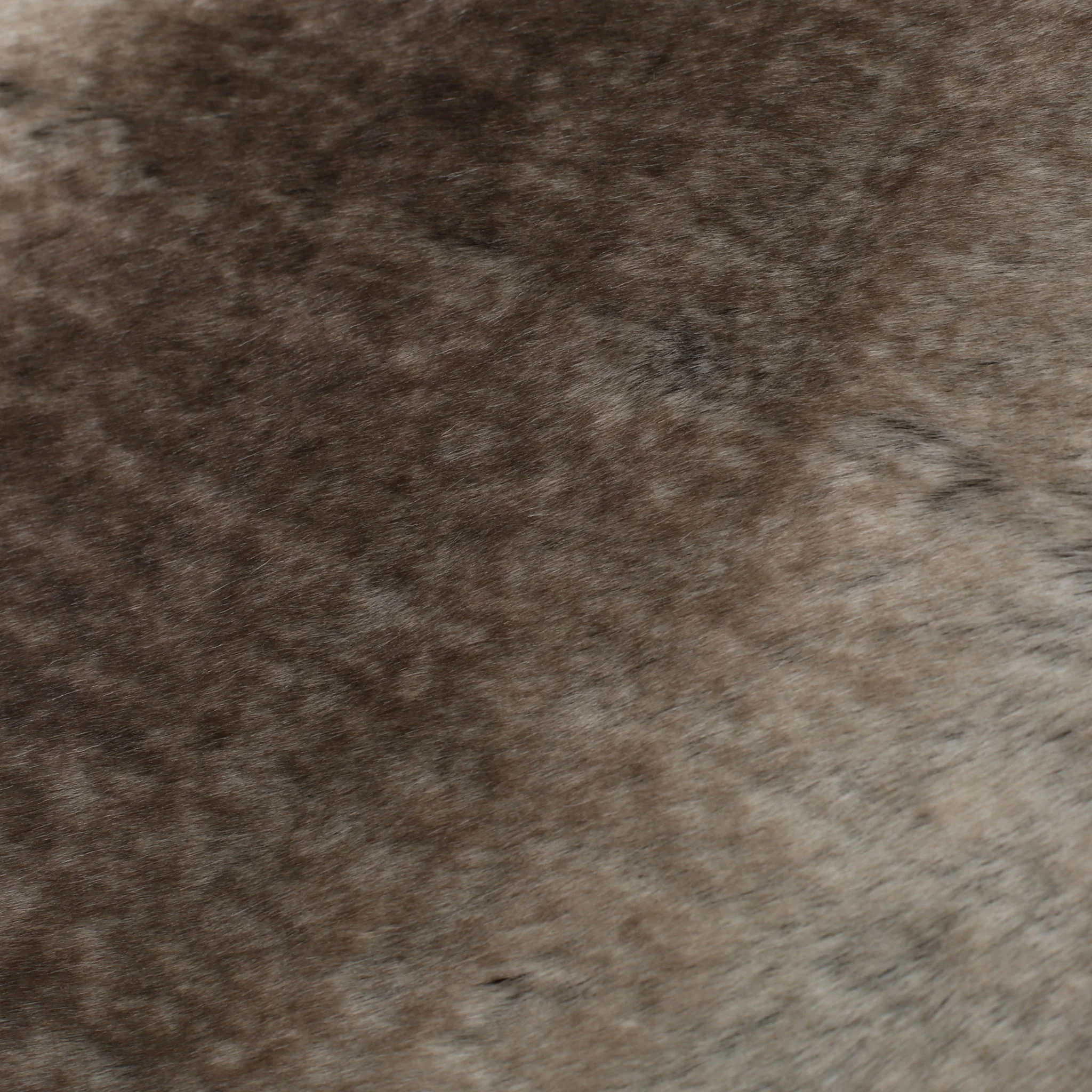 Tuscan Modern Glam Striped Faux Fur Throw Blanket - furnishings
