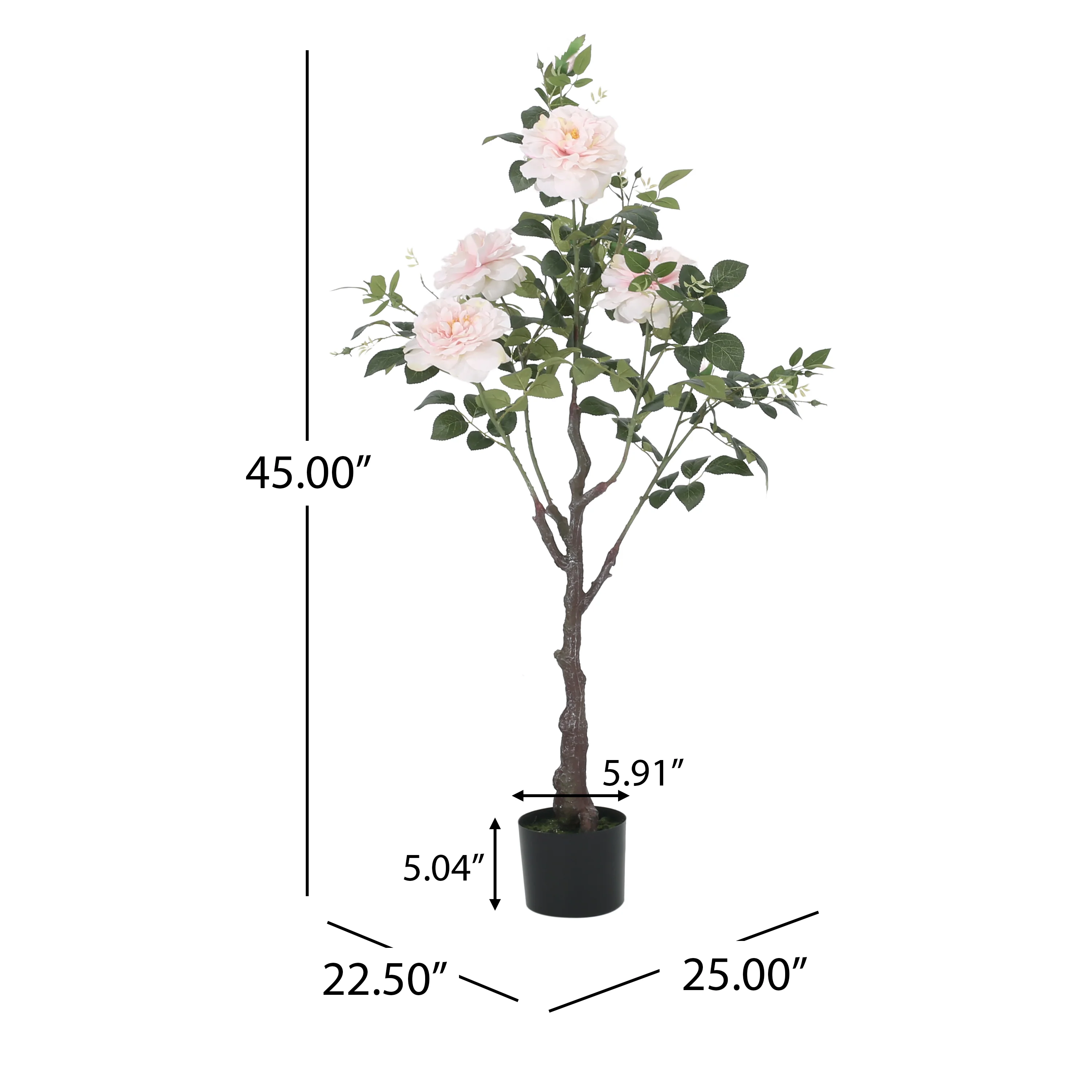 Artificial Rose Tree - furnishings