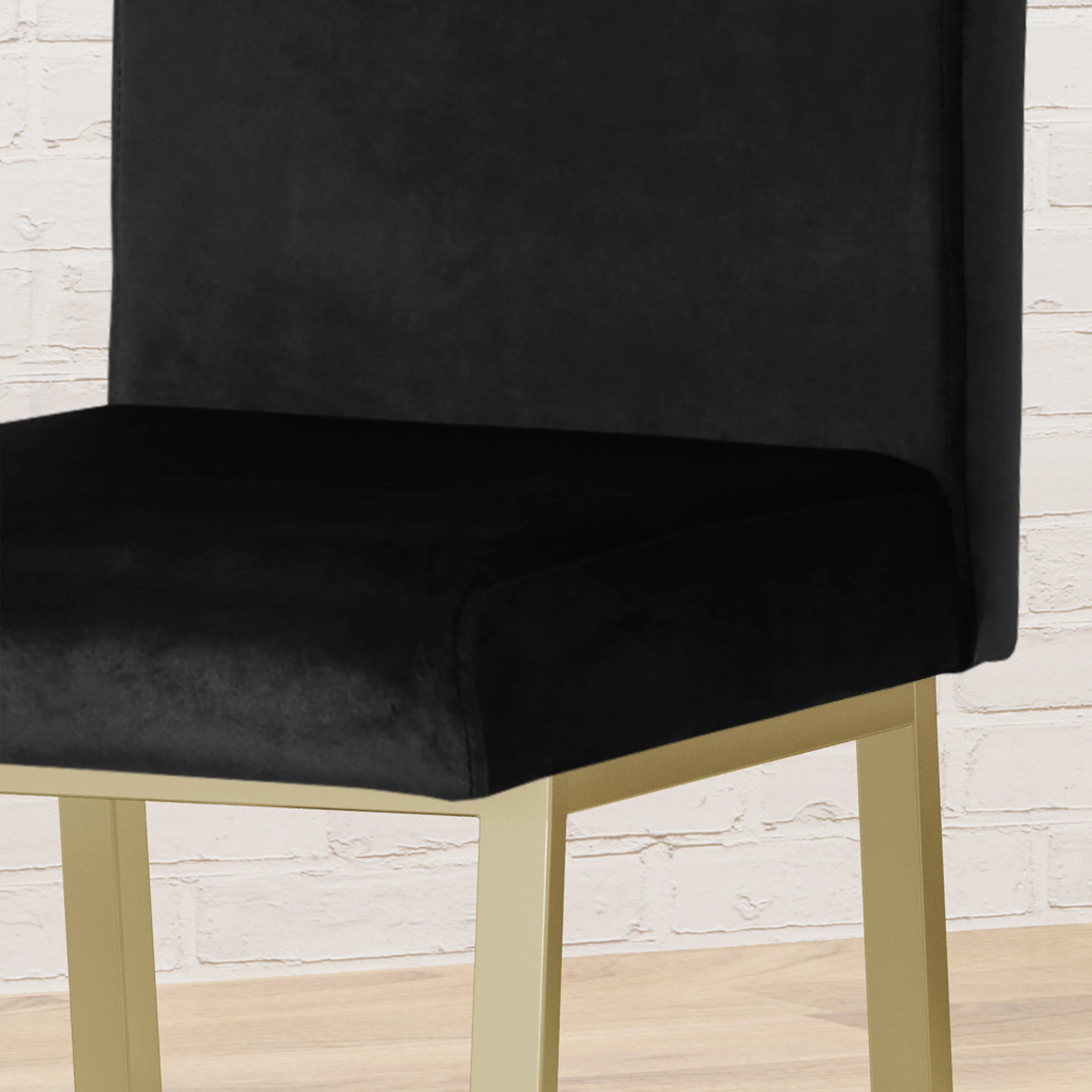 Lexi Modern Velvet Barstools (Set of 2) - furnishings