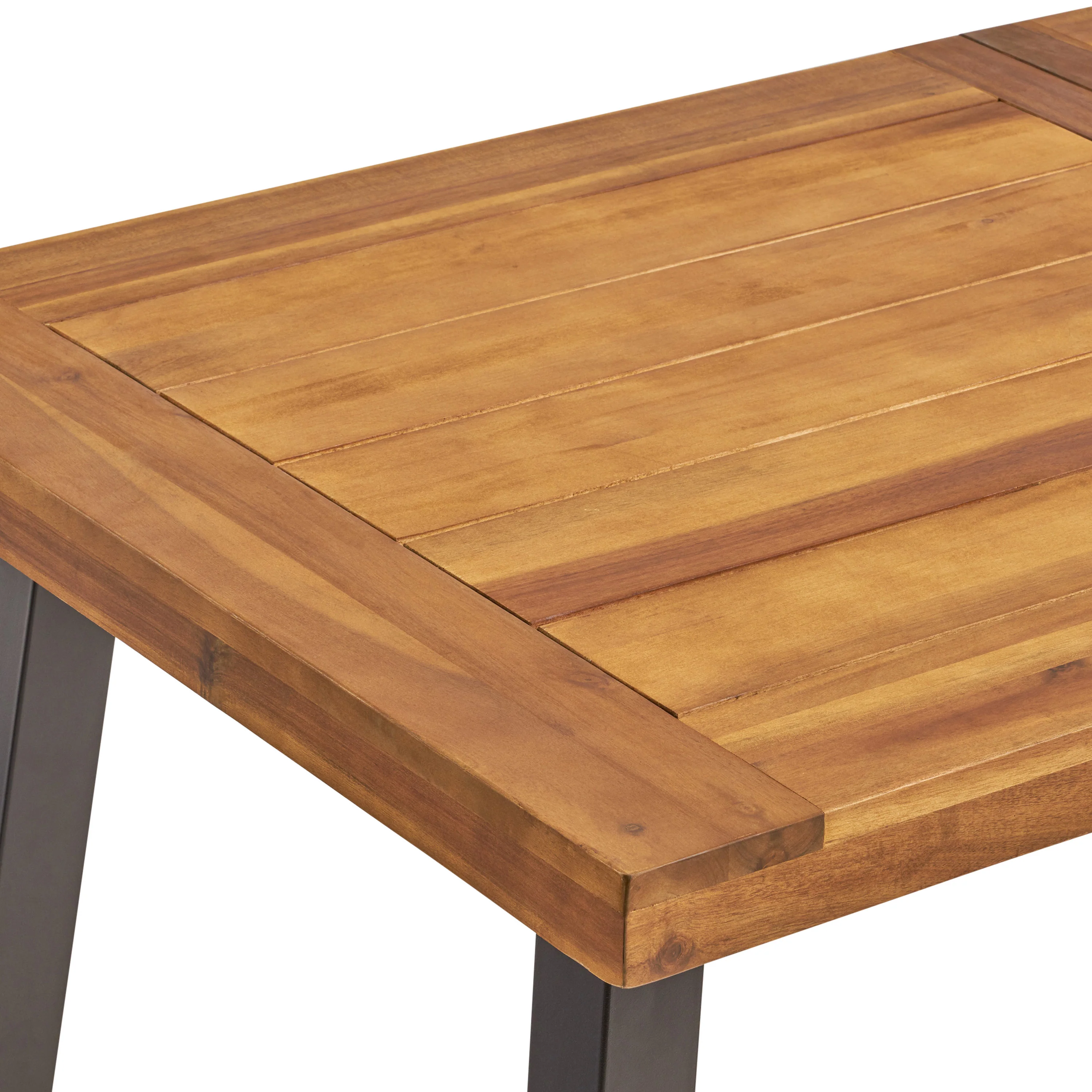 Vilamari Outdoor 7-piece Wood Dining Set with Cushions - furnishings