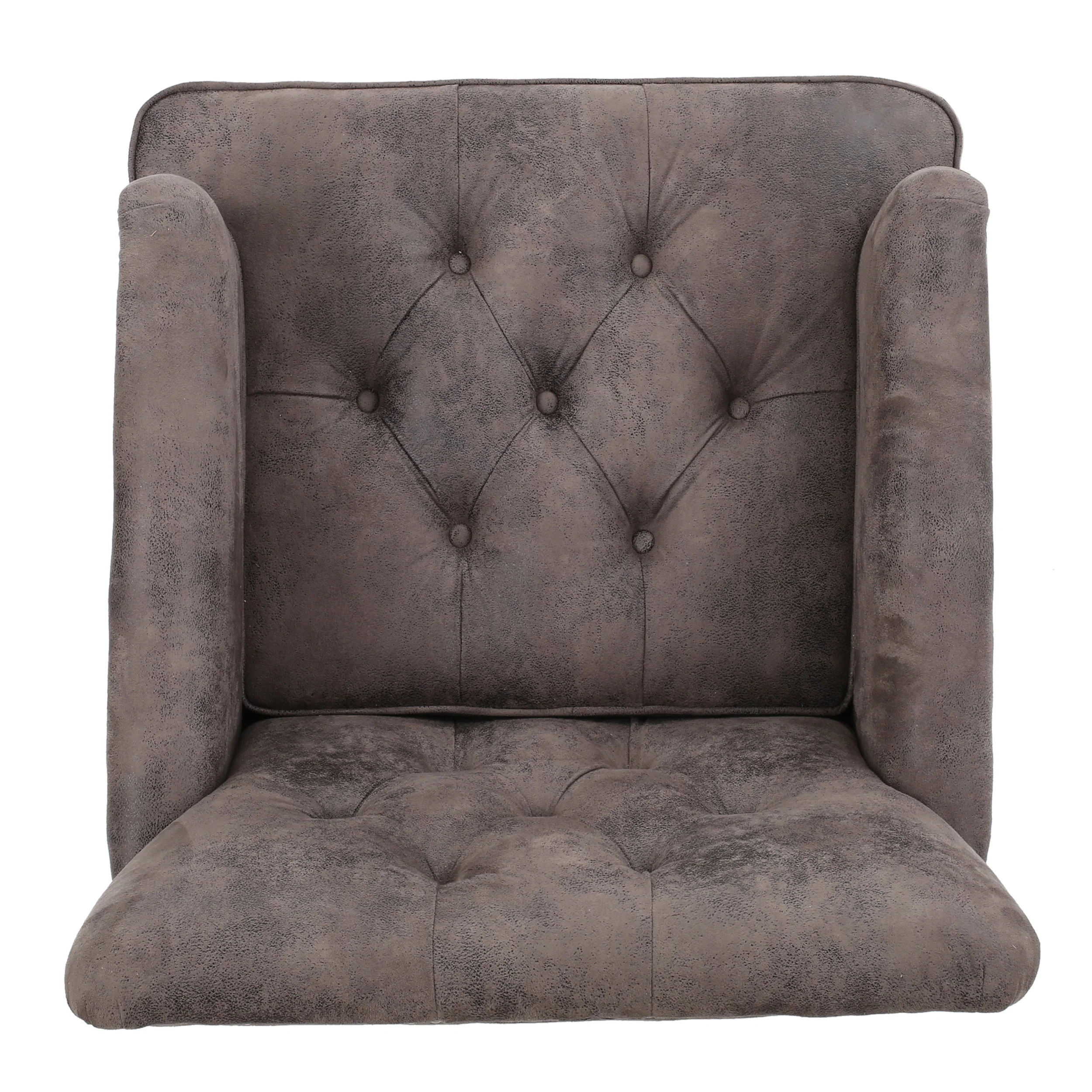 Madene Tufted Back Fabric Club Chair - furnishings