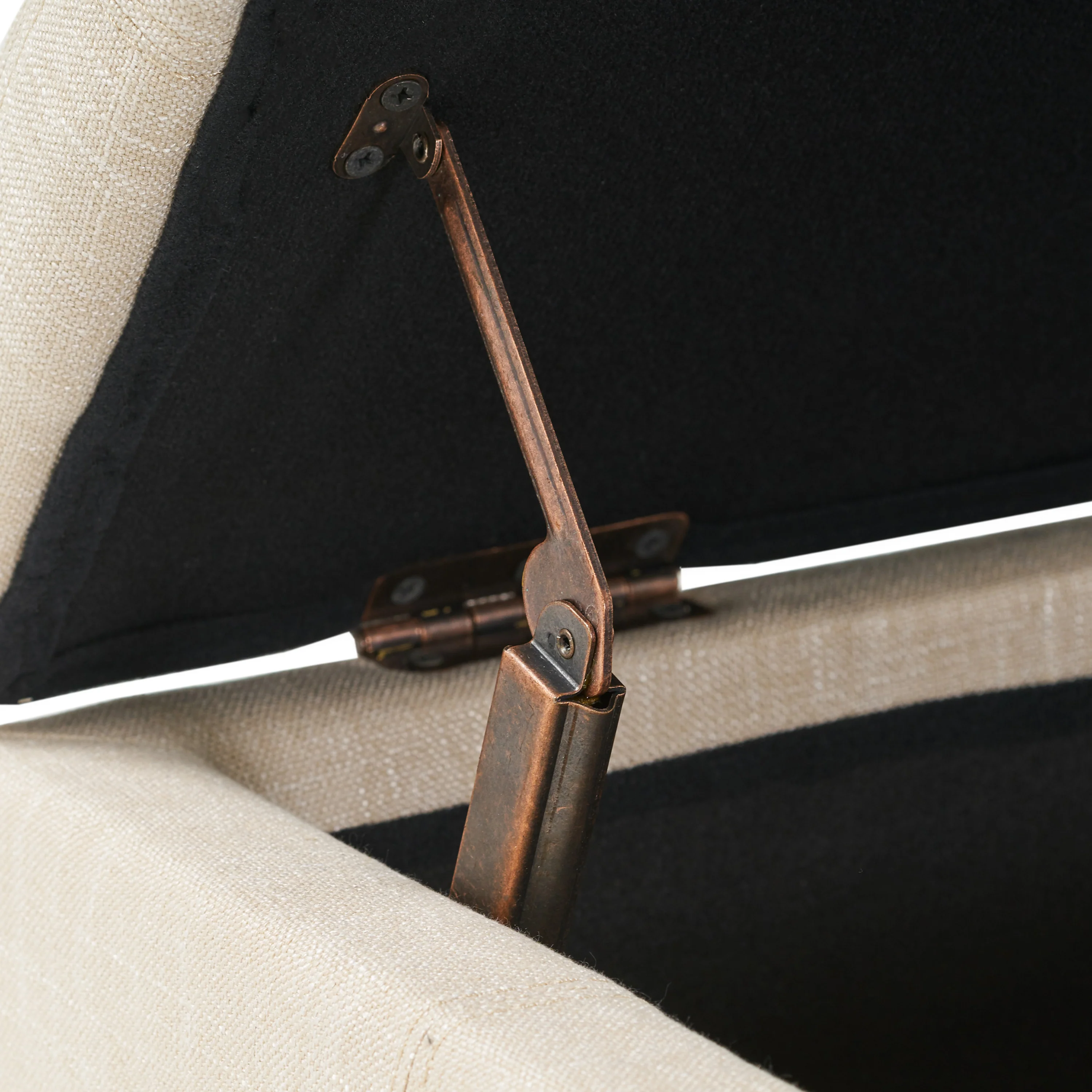 Rupert Upholstered Storage Ottoman Bench - furnishings